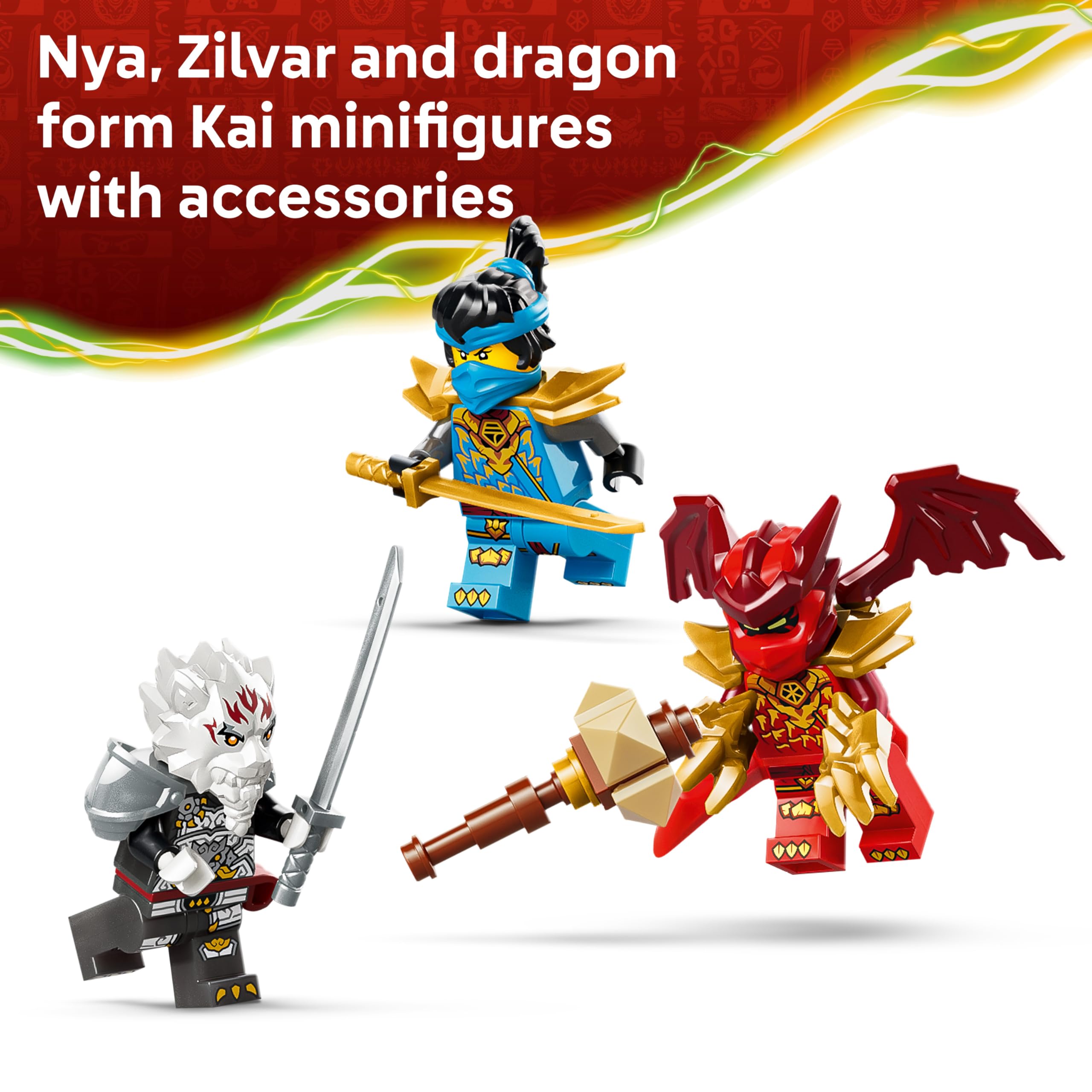 LEGO NINJAGO Zilvar and Grimtak the Dragon Beast Building Set | Model 71863 | Ages 7+ 6