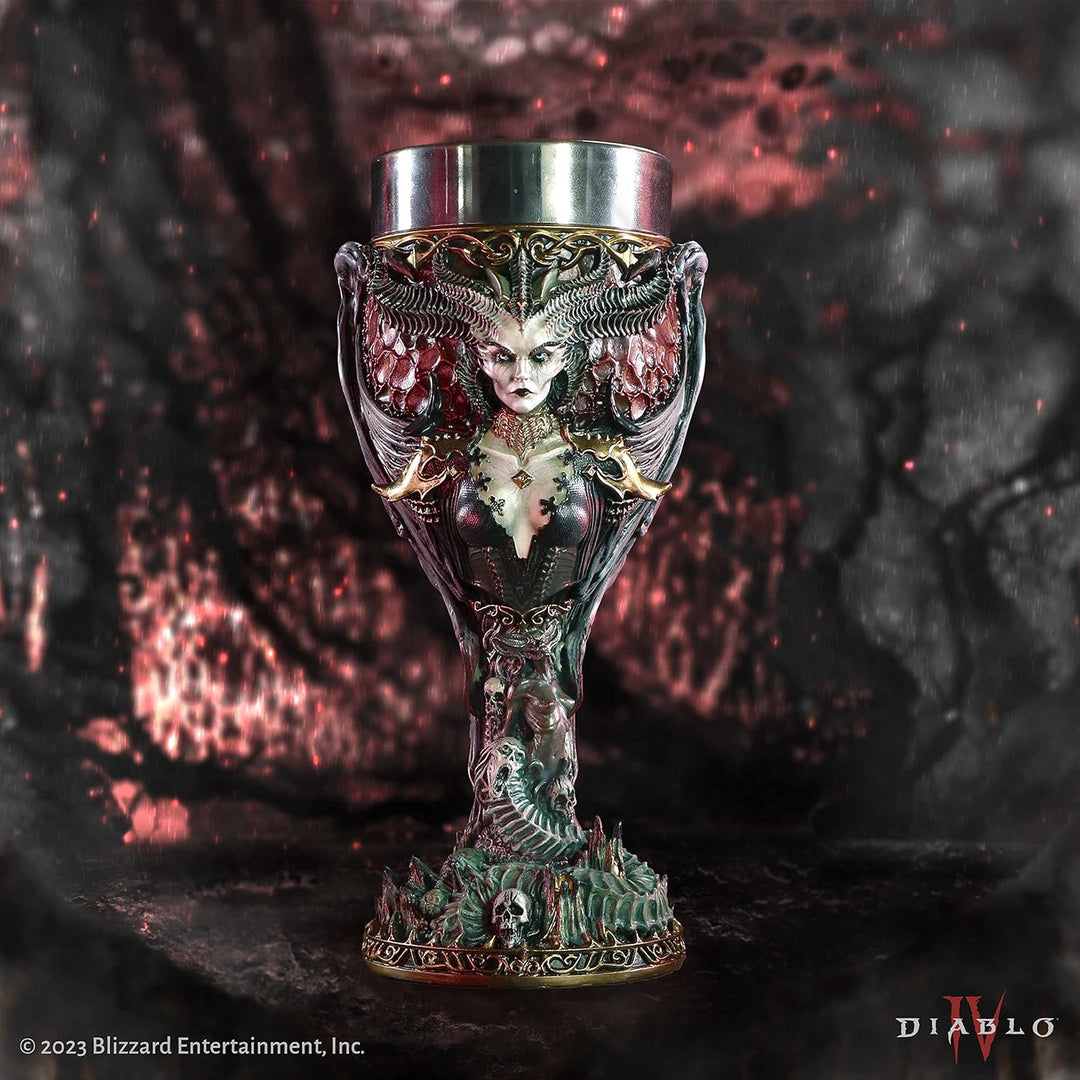 Nemesis Now Diablo IV - Lilith Resin Goblet (B6442X3)