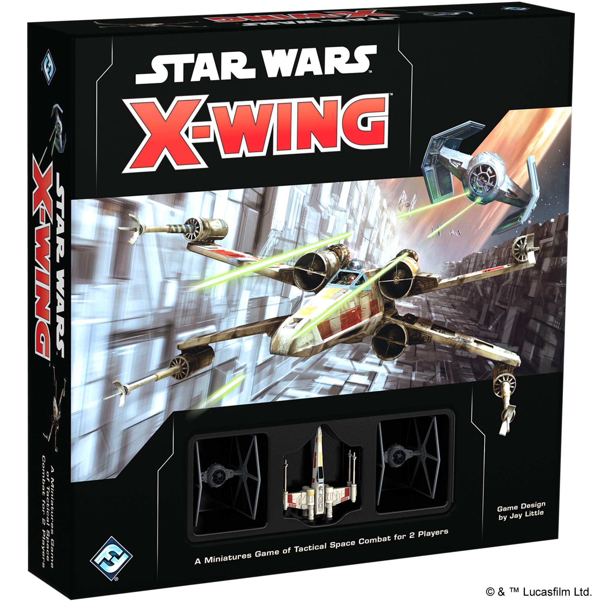 Atomic Mass Games Star Wars X-Wing Second Edition Core Set | Tabletop Miniature Gaming