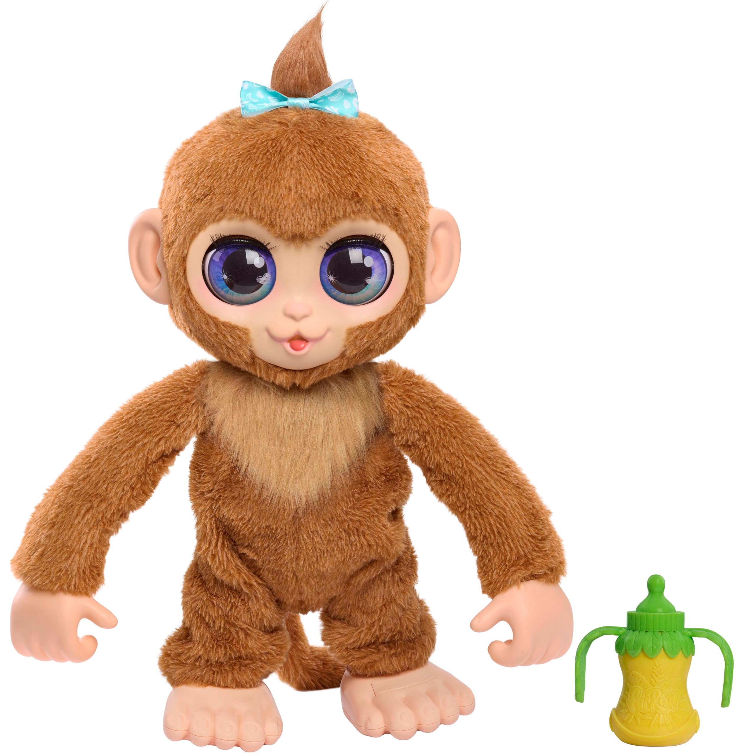 Just Play FurReal Peanut the Playful Monkey - Interactive Plush Toy for Ages 4+ 1