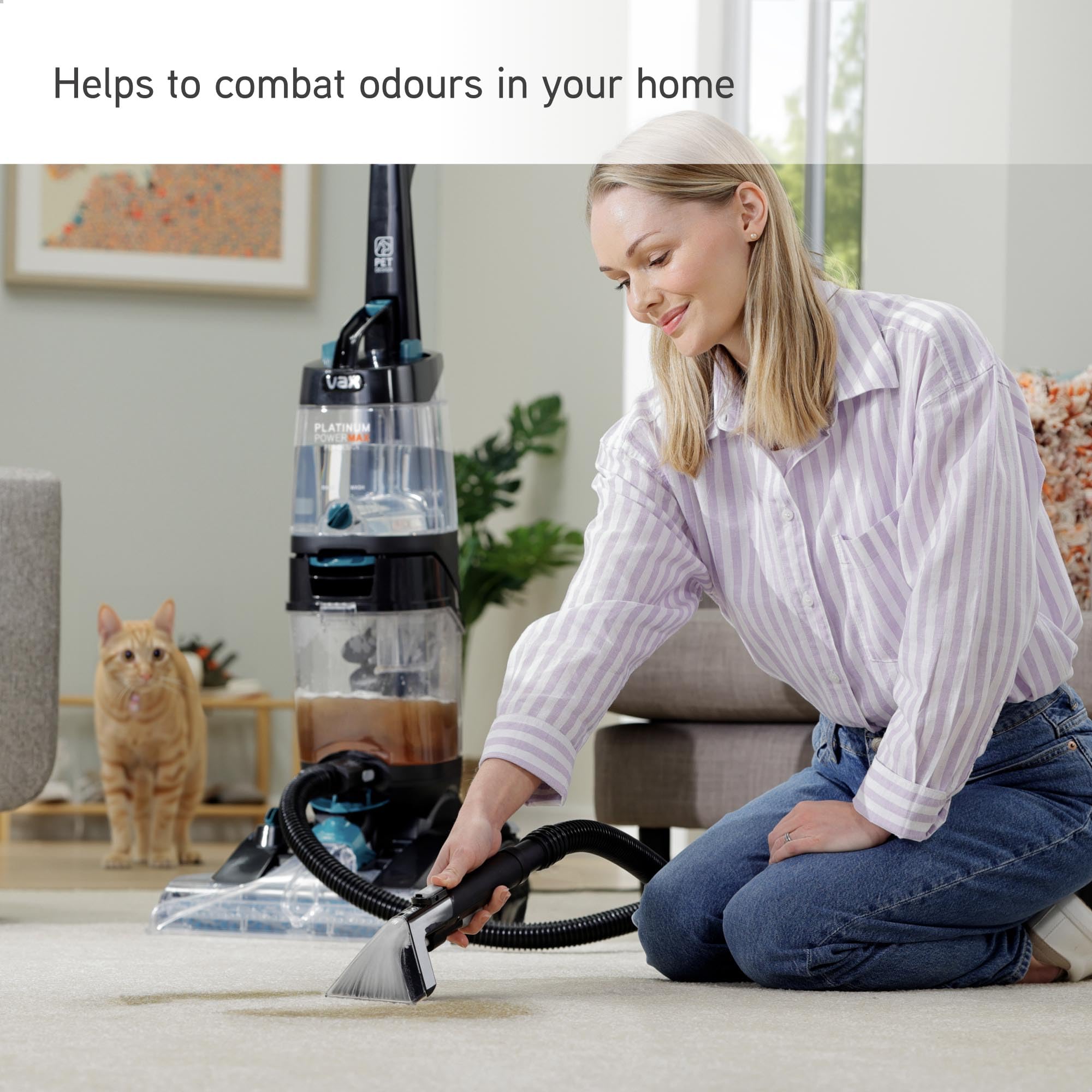 Vax Original Carpet Cleaner Solution - 1.5L Rose Burst for Everyday Cleaning & Pet Odours 3