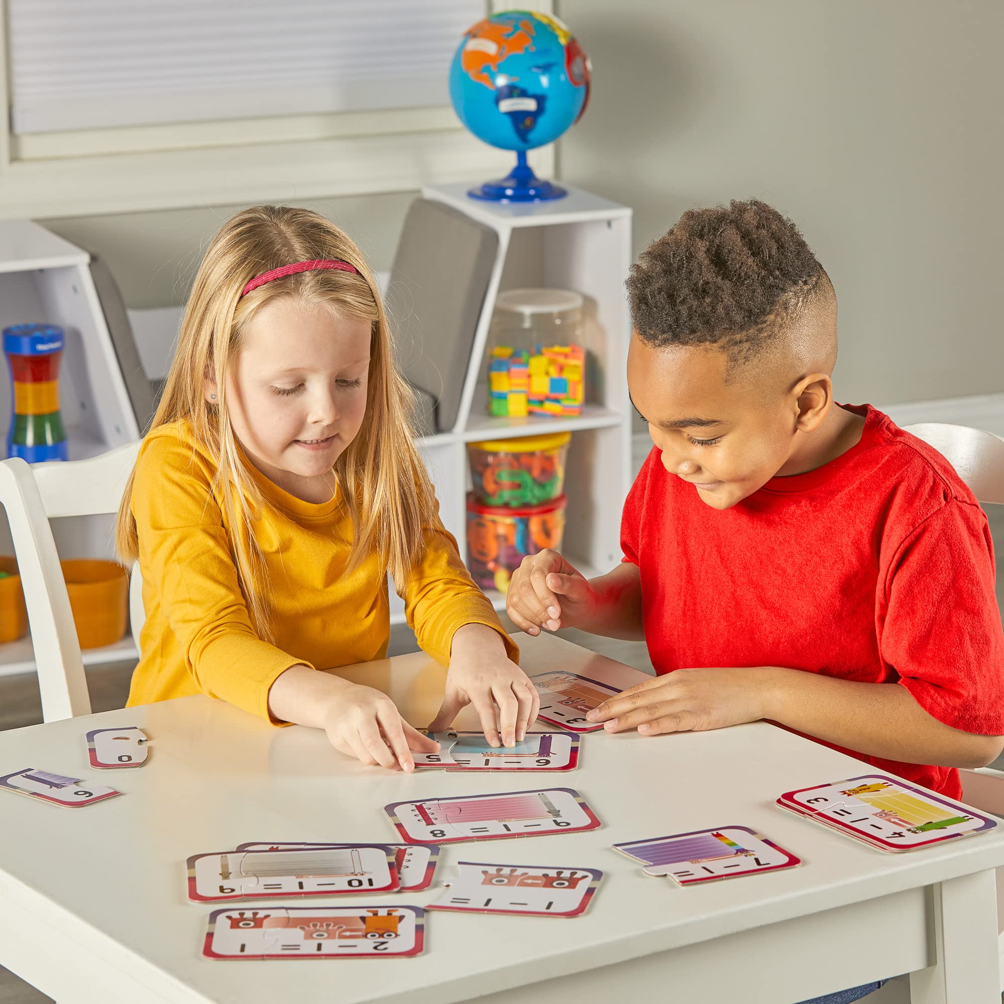 Learning Resources Numberblocks Adding and Subtracting Puzzle Set - Educational Maths Jigsaw for Ages 3+ 5