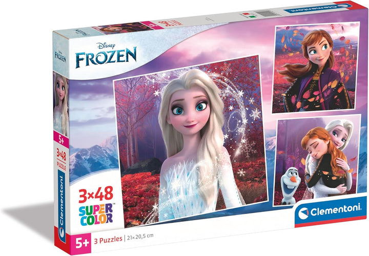 Clementoni Disney Frozen Supercolor Jigsaw Puzzle Set (25297)