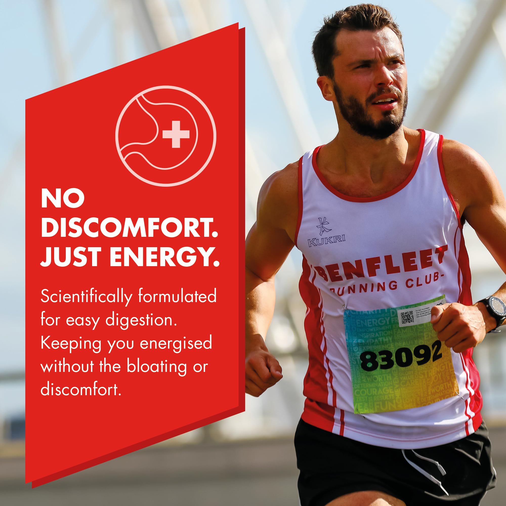 HIGH5 Energy Gel Pack - 20 x 40g Sachets for Running, Cycling, Endurance Sports - Natural Fruit Juice, Caffeine-Free (Assorted Flavours) 4