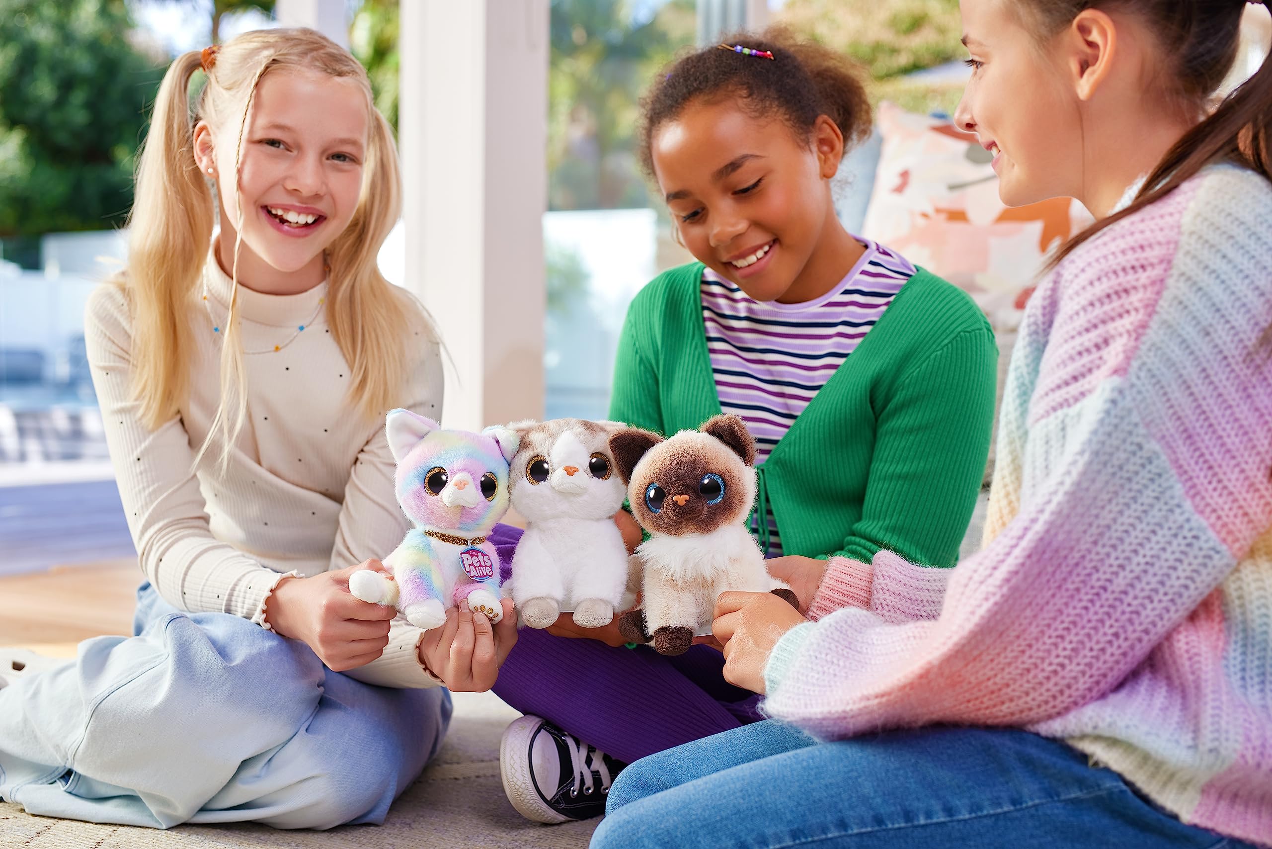 Pets Alive Smitten Kittens Alli - Interactive Electronic Plush Kitten with 10 Realistic Sounds, Ages 3+ 4