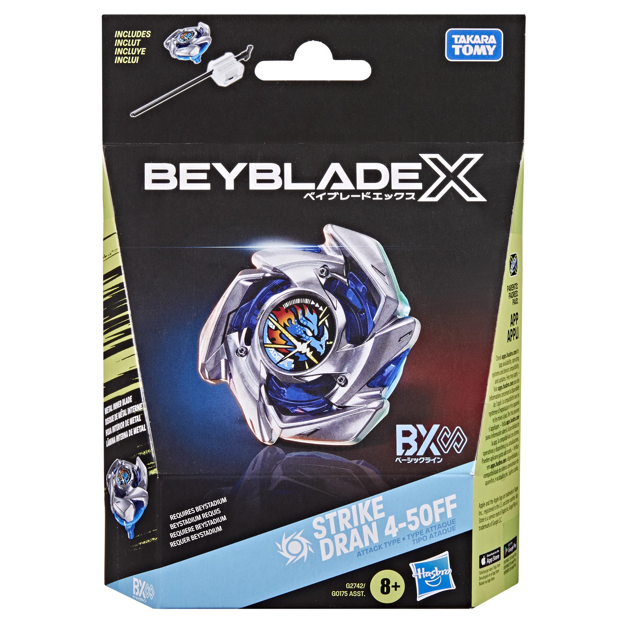 Hasbro Beyblade X Strike Dran 4-50FF BX Infinity Starter Pack | Attack Type Top | Ages 8+ 6
