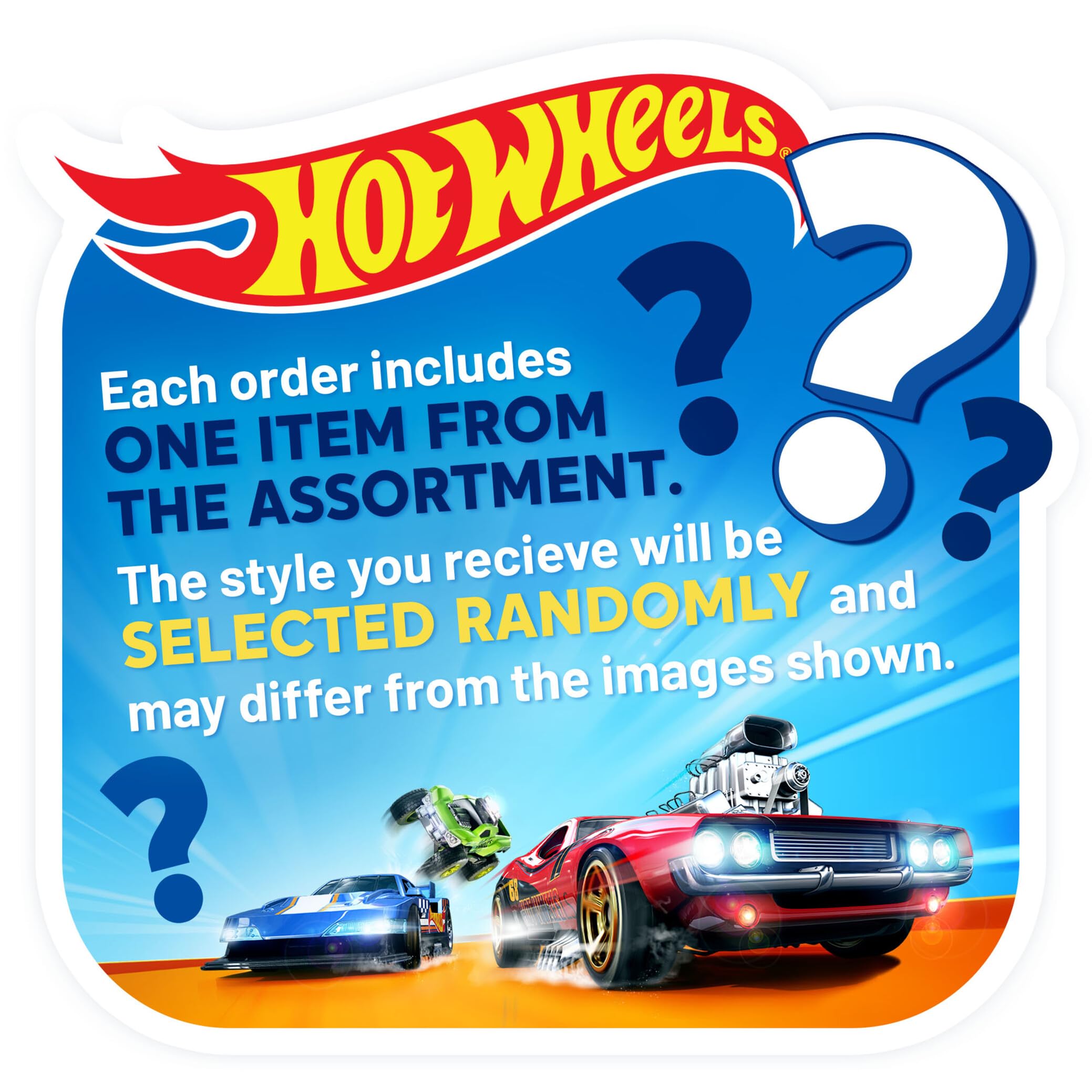 Hot Wheels 8-Pack Toy Cars & Trucks Set - 1:64 Scale, Multicolor | Ages 3Y+ 2