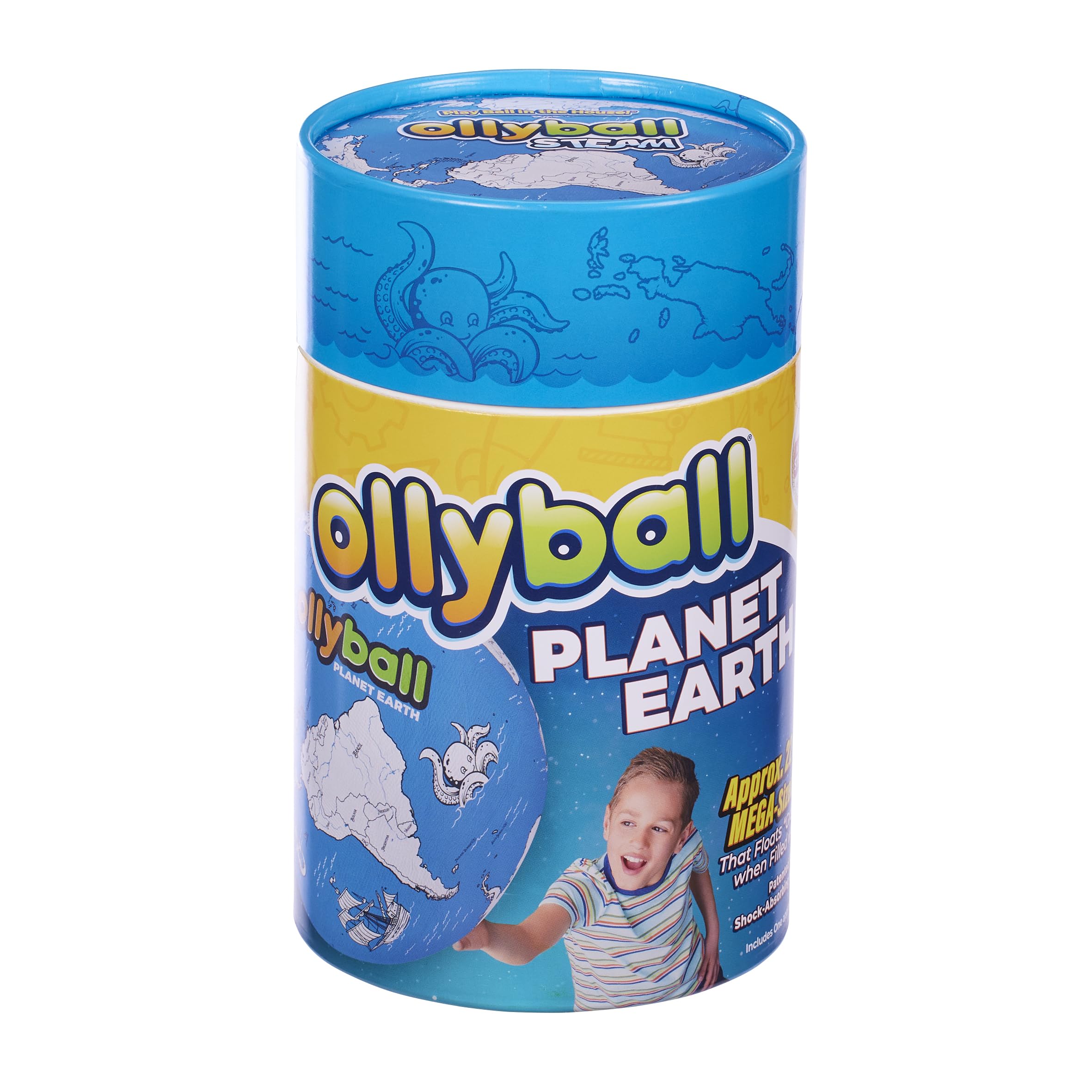Ollyball Planet Earth The Ultimate Giant Indoor Play Ball Jumbo 22 Inch 8