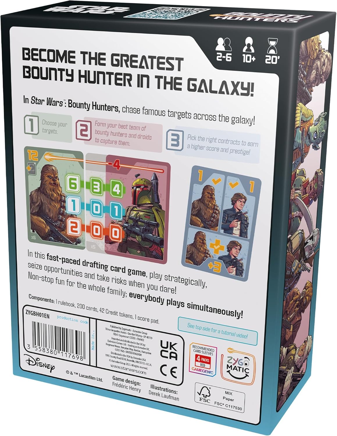 Zygomatic Star Wars: Bounty Hunters Card Game 6