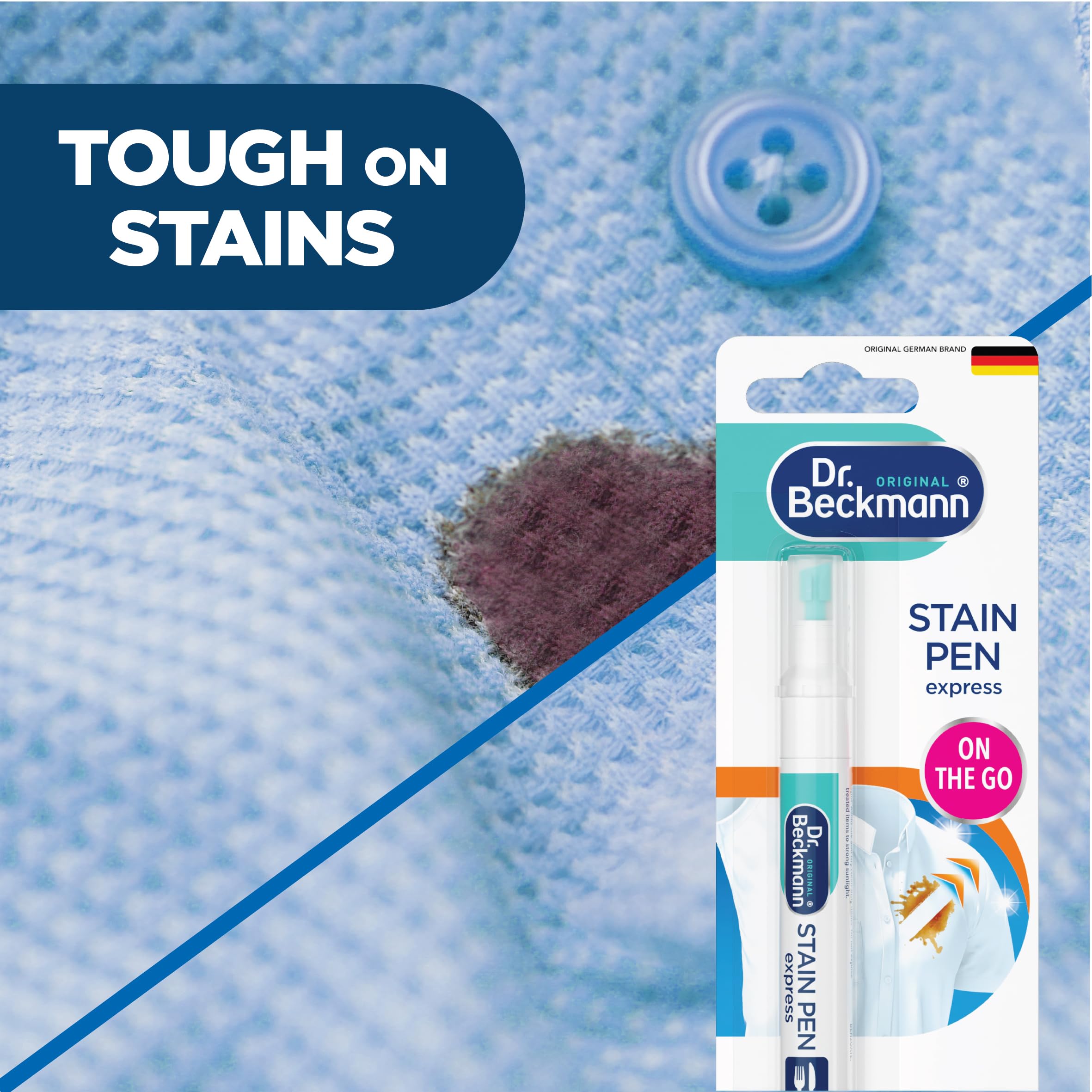 Dr. Beckmann Stain Pen Express - Instant On-the-Go Stain Removal | 9ml Liquid 5