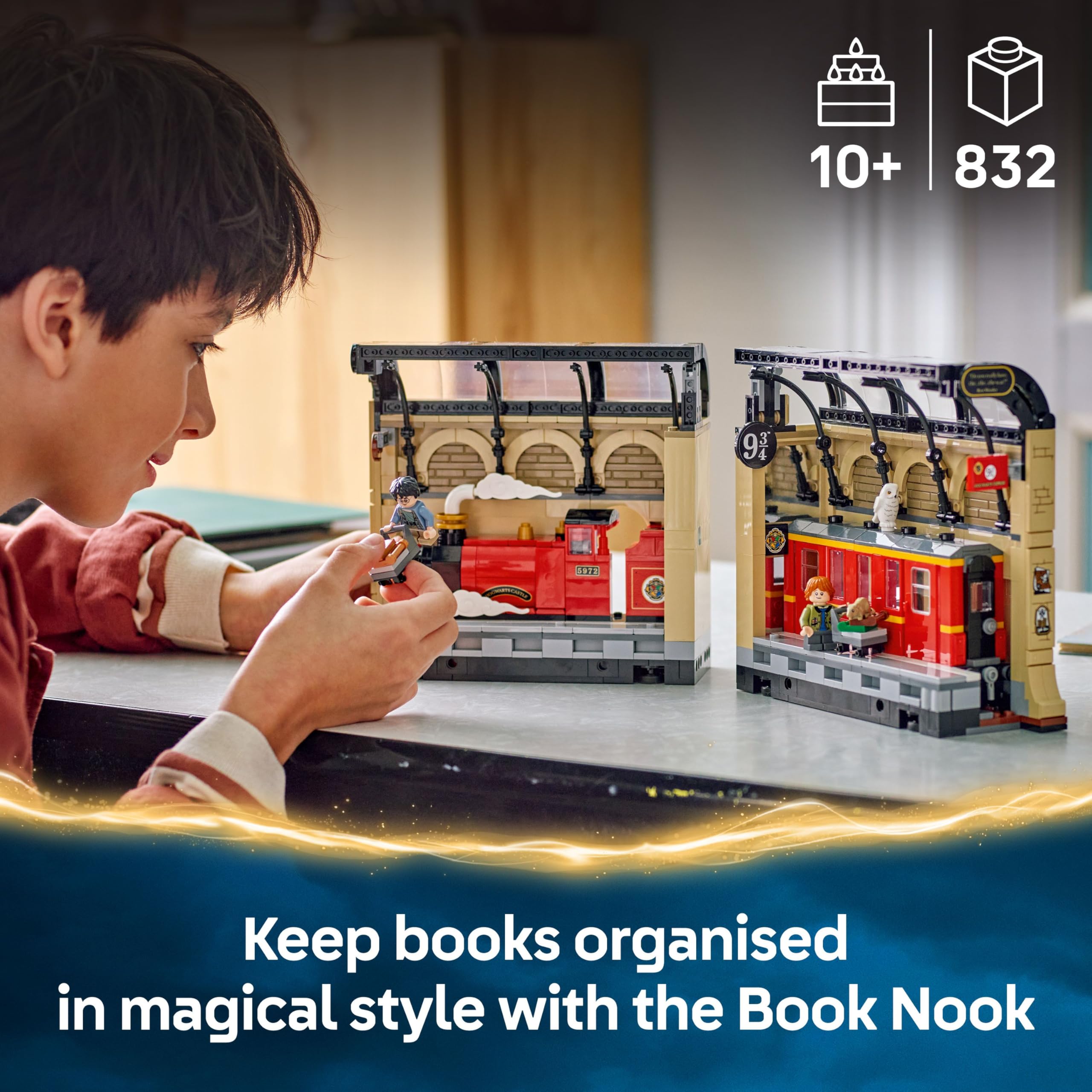 LEGO Harry Potter Book Nook: Hogwarts Express Set 76450 | Ages 10+ | 1340g 2