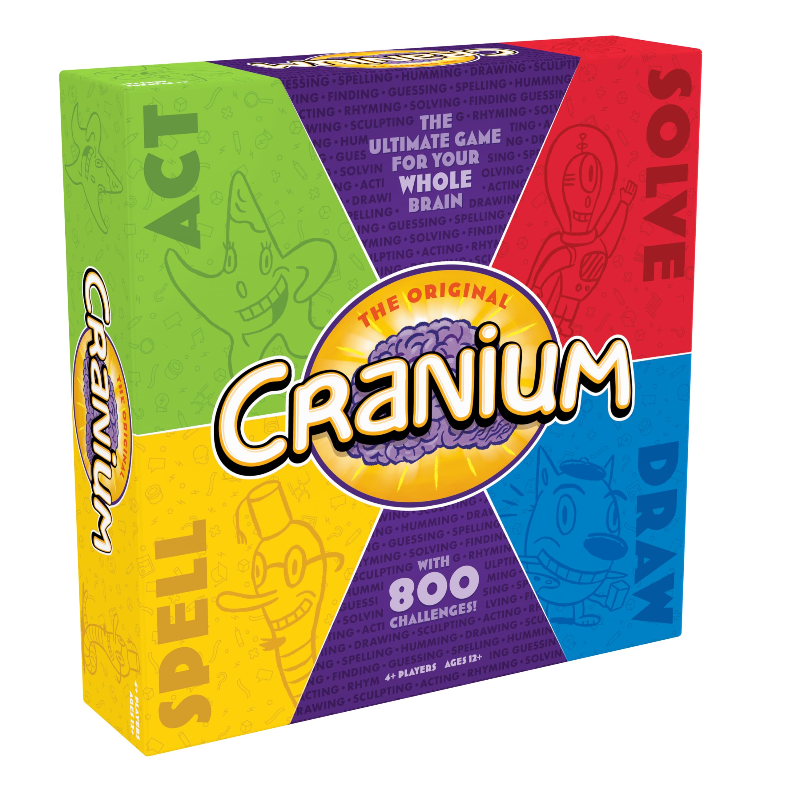 Goliath Cranium: Original Board Game - Spell, Solve, Act & Draw Your Way to Victory 7