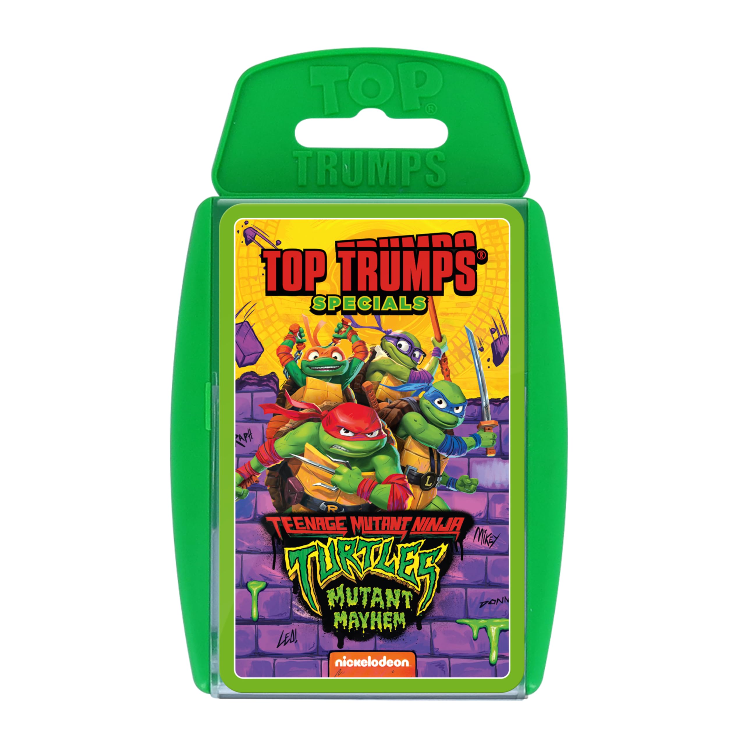 Top Trumps Teenage Mutant Ninja Turtles Card Game | Ages 6+ | Portable 1