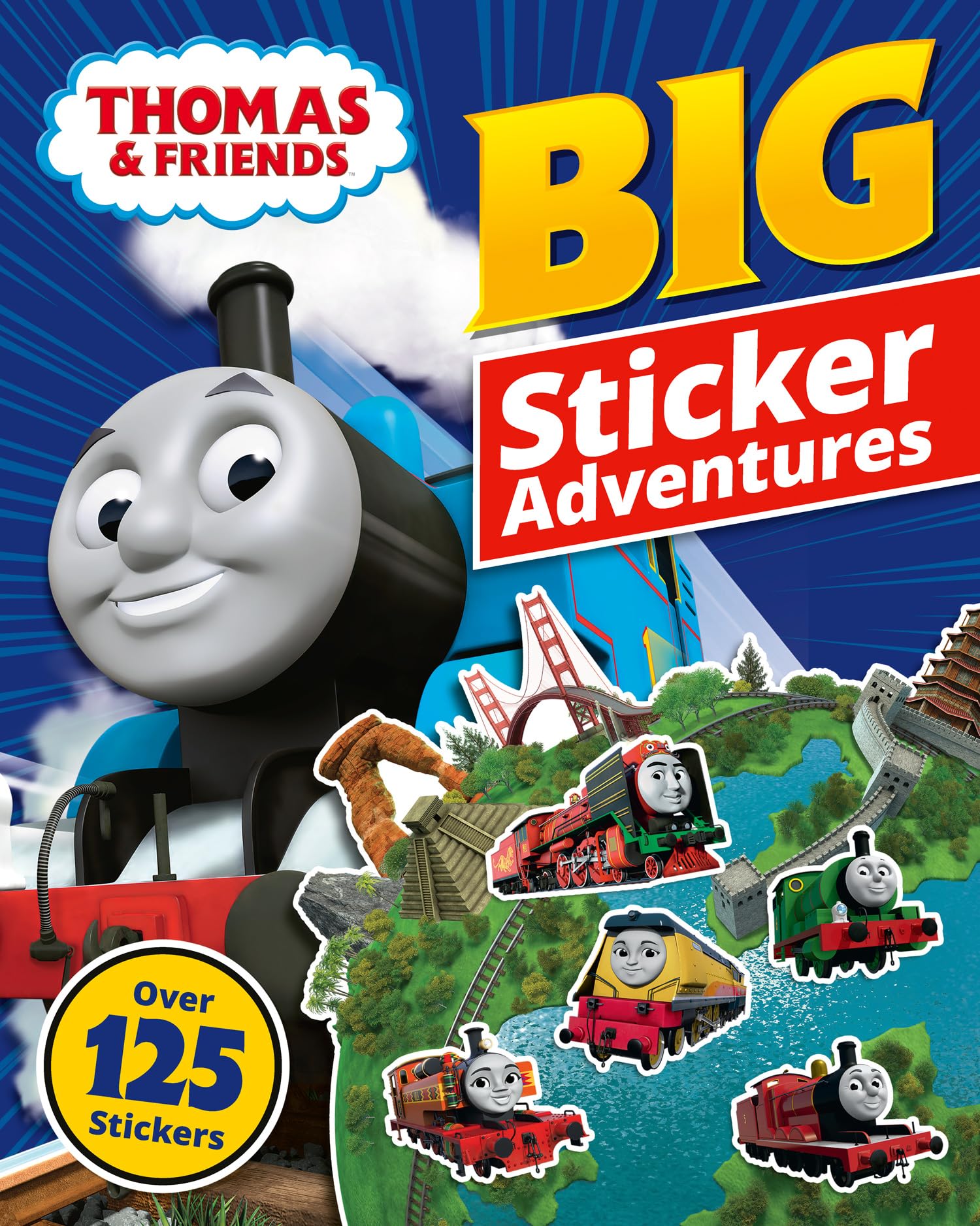 Thomas & Friends: Thomas Big Sticker Adventures - Picture Book, Ages 2-5