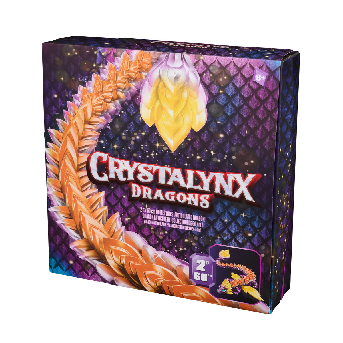 CrystaLynx Spectris Dragon M01 Action Figure - 24-Inch, 8+