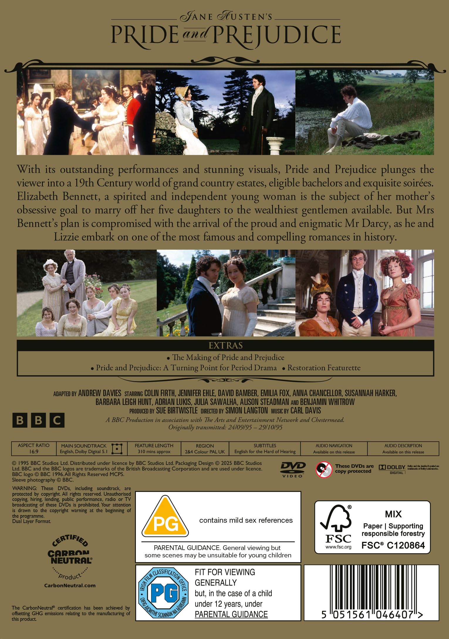 Pride and Prejudice [DVD] 2