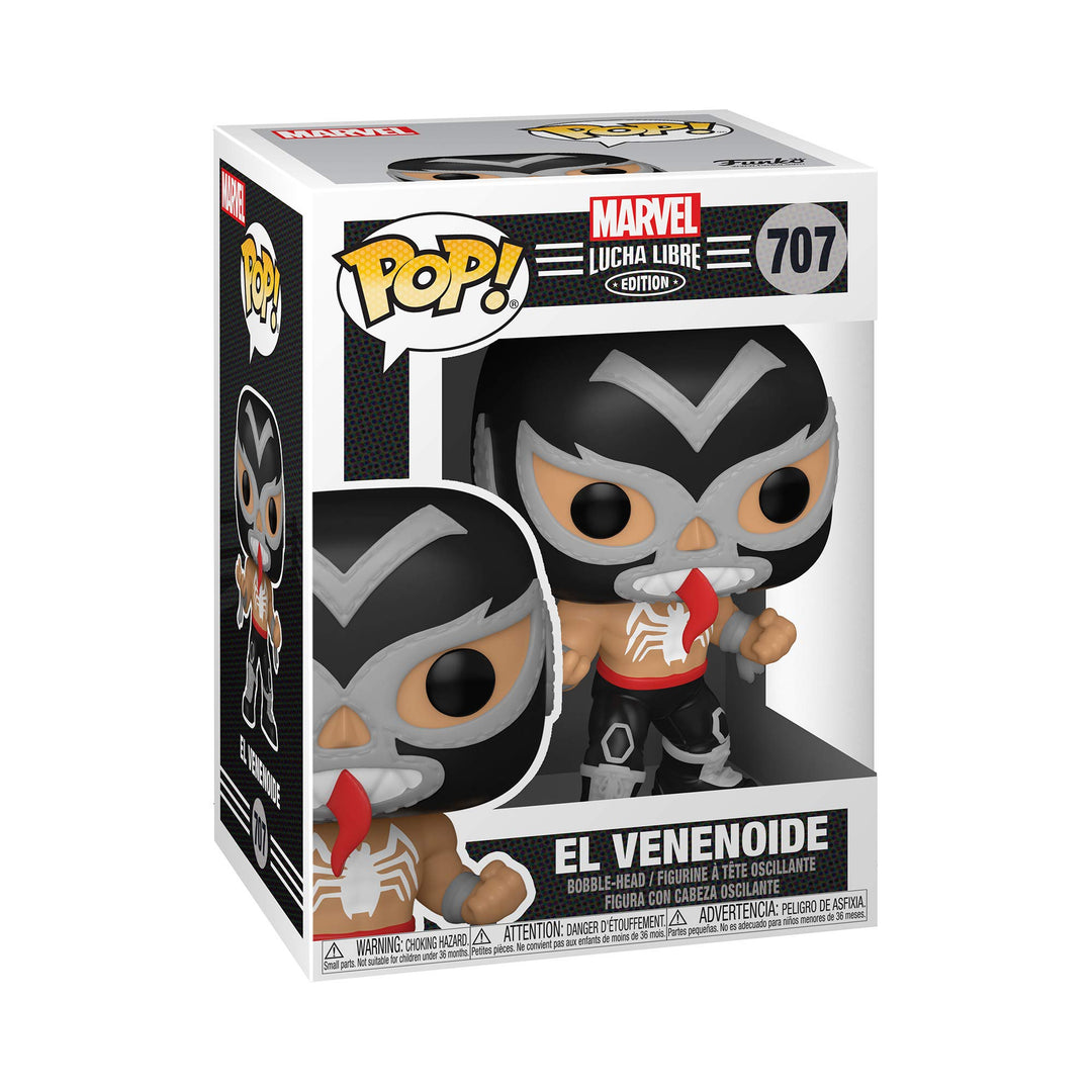 Marvel Lucha Libre Edition El Venenoide Funko 53869 Pop! Vinile #707
