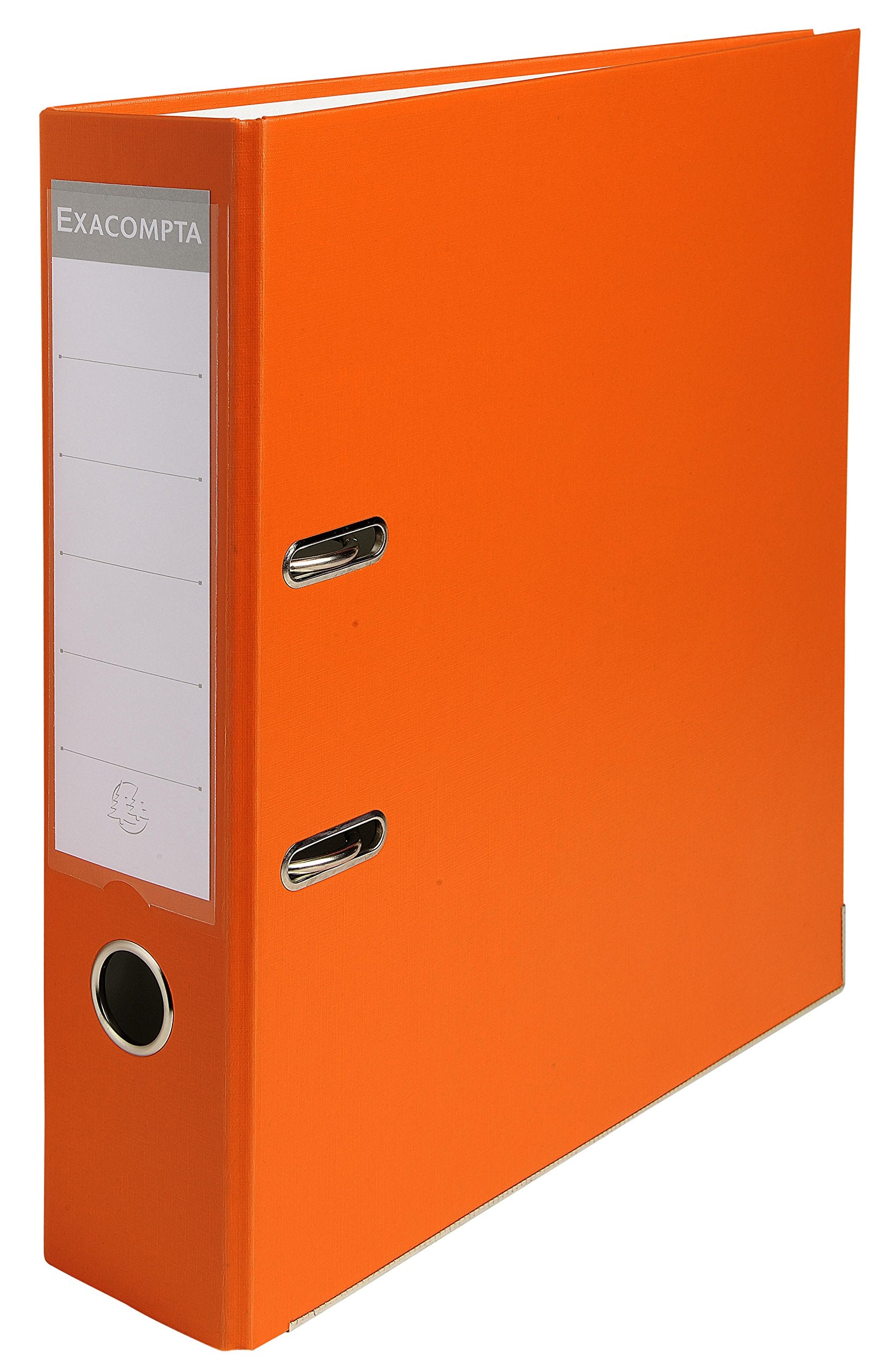 Exacompta PP Lever Arch File 918414B - A4 Size | 75mm Spine | Orange 1