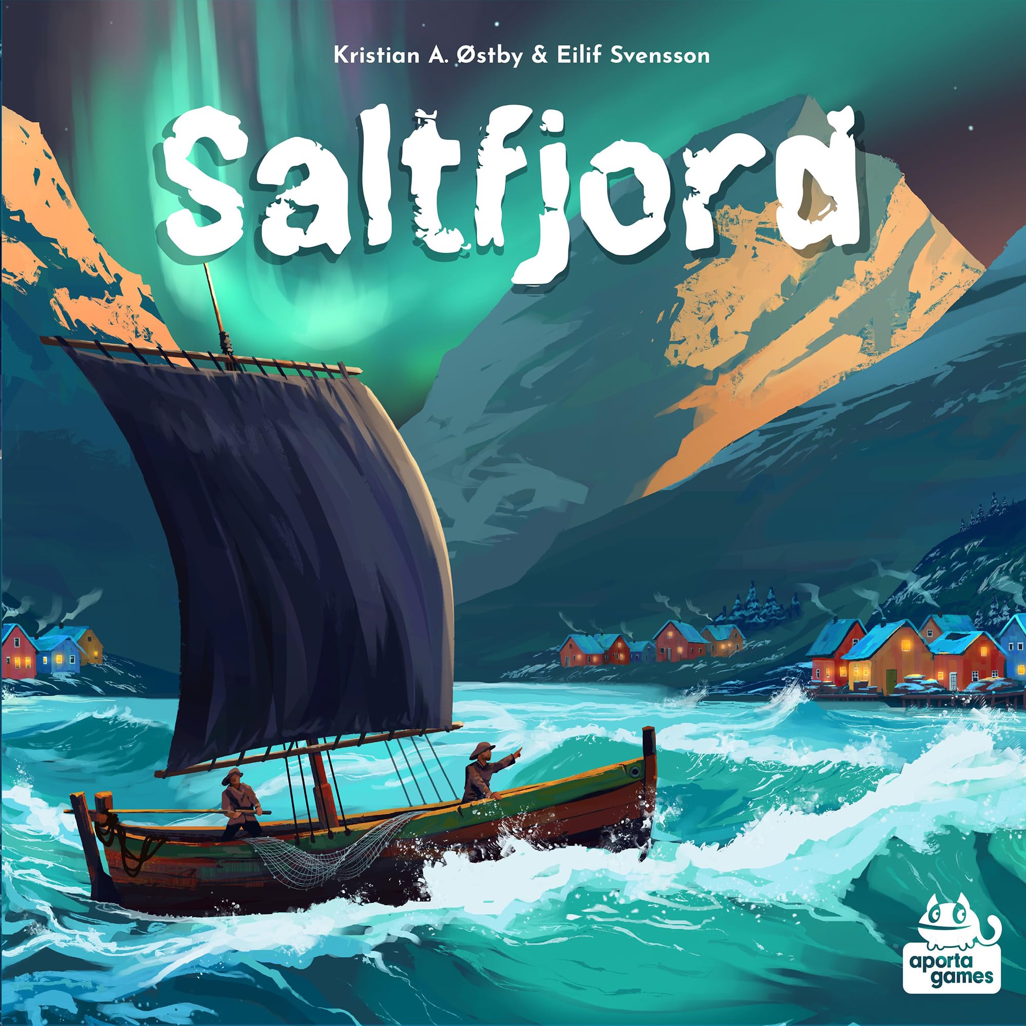Matagot Saltfjord Strategy Board Game | 1-4 Players | 60 Min Playtime | Ages 16+ 6