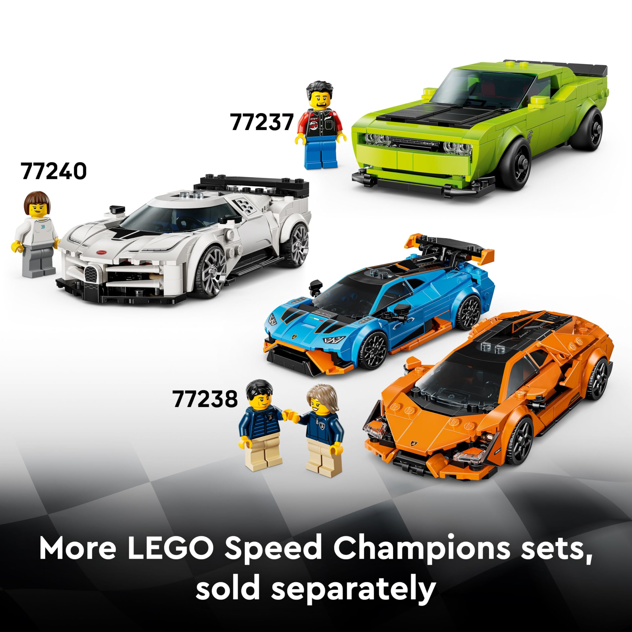 LEGO Speed Champions Porsche 911 GT3 RS Super Car Model Kit 77239 for Ages 9+ 7