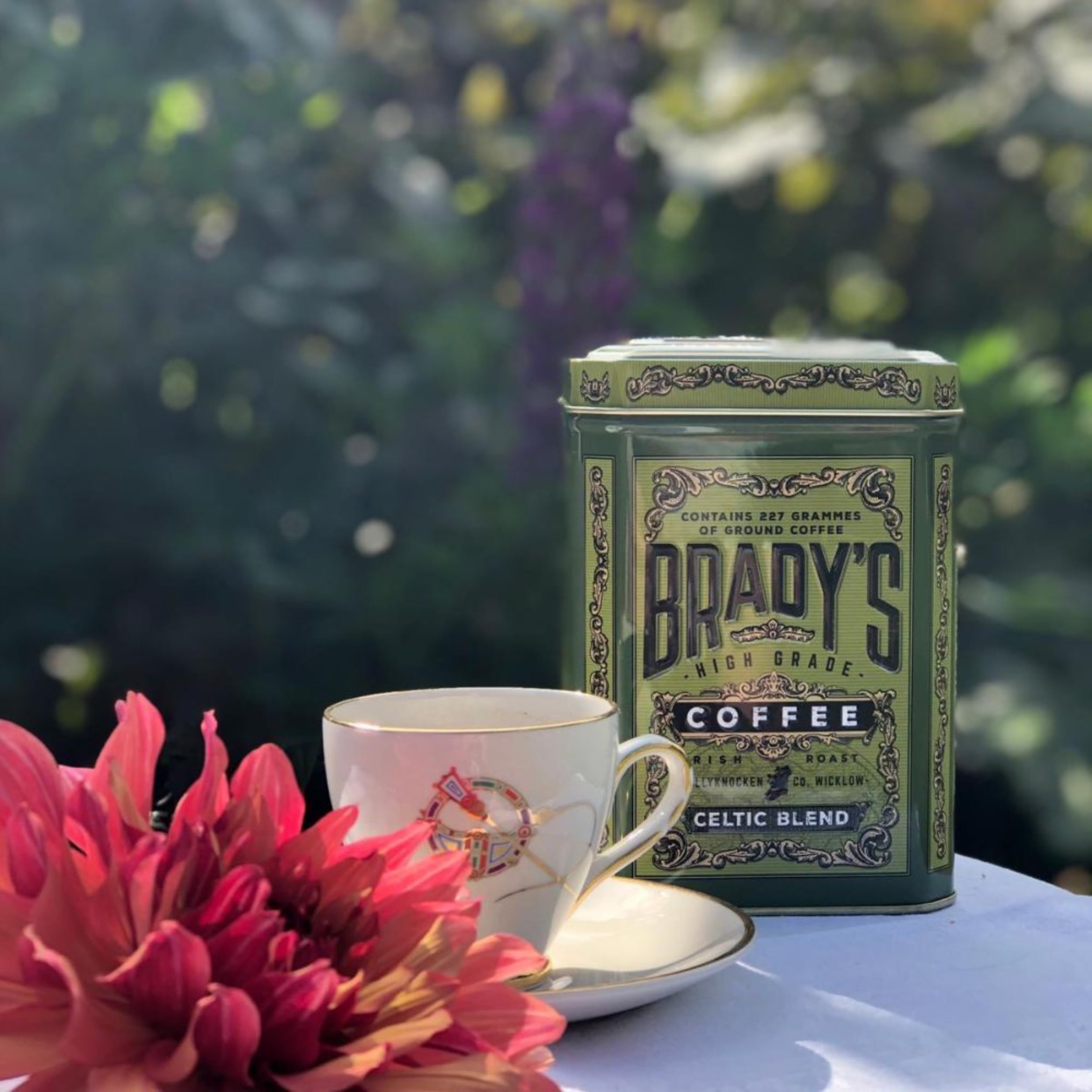 BRADY'S Celtic Blend Dark Roast Ground Coffee - 100% Arabica | 227g Tin