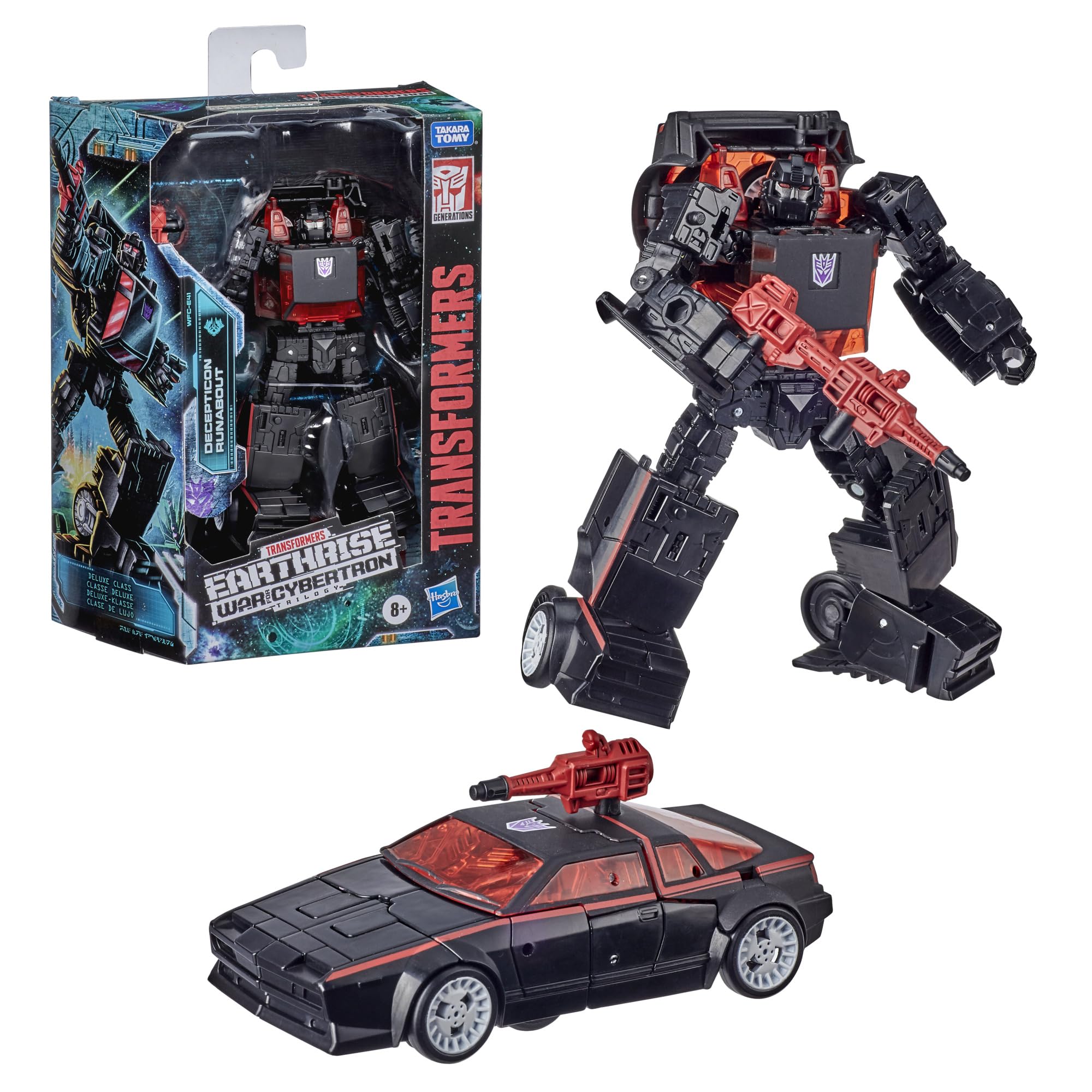 Transformers Decepticon Runabout Action Figure - 14-cm Tall, Ages 8+ 2