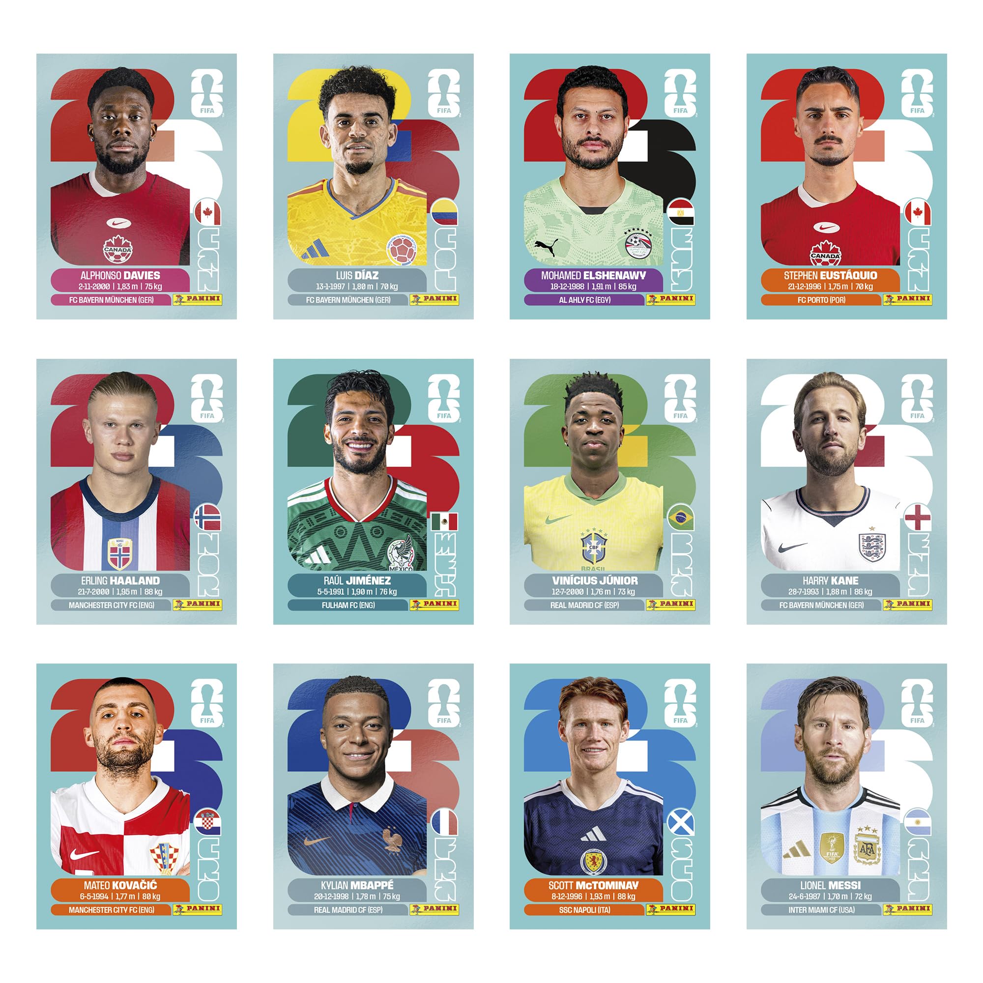 Panini FIFA World Cup 2026 Sticker Collection - 50 Sticker Packs | 100% Official 3