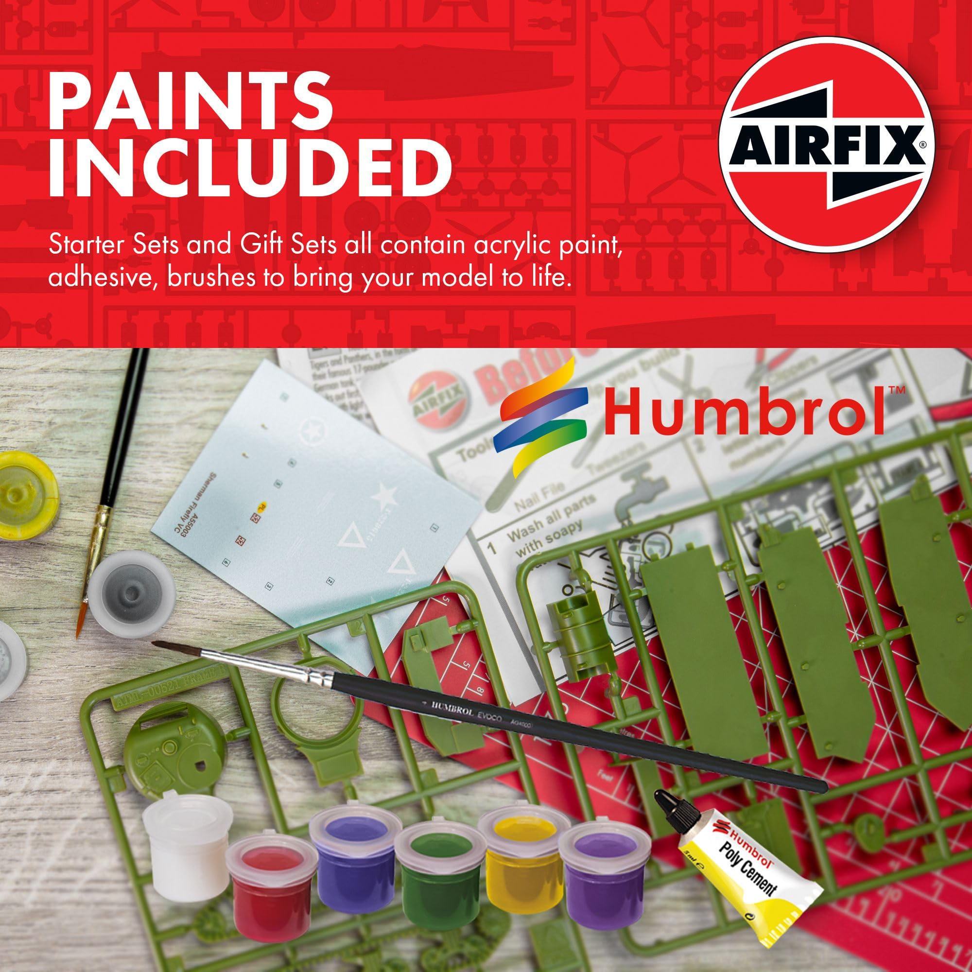 Airfix A55002 Red Arrows Hawk Model Kit - Beginner Plane Building Set for Ages 8+ 4