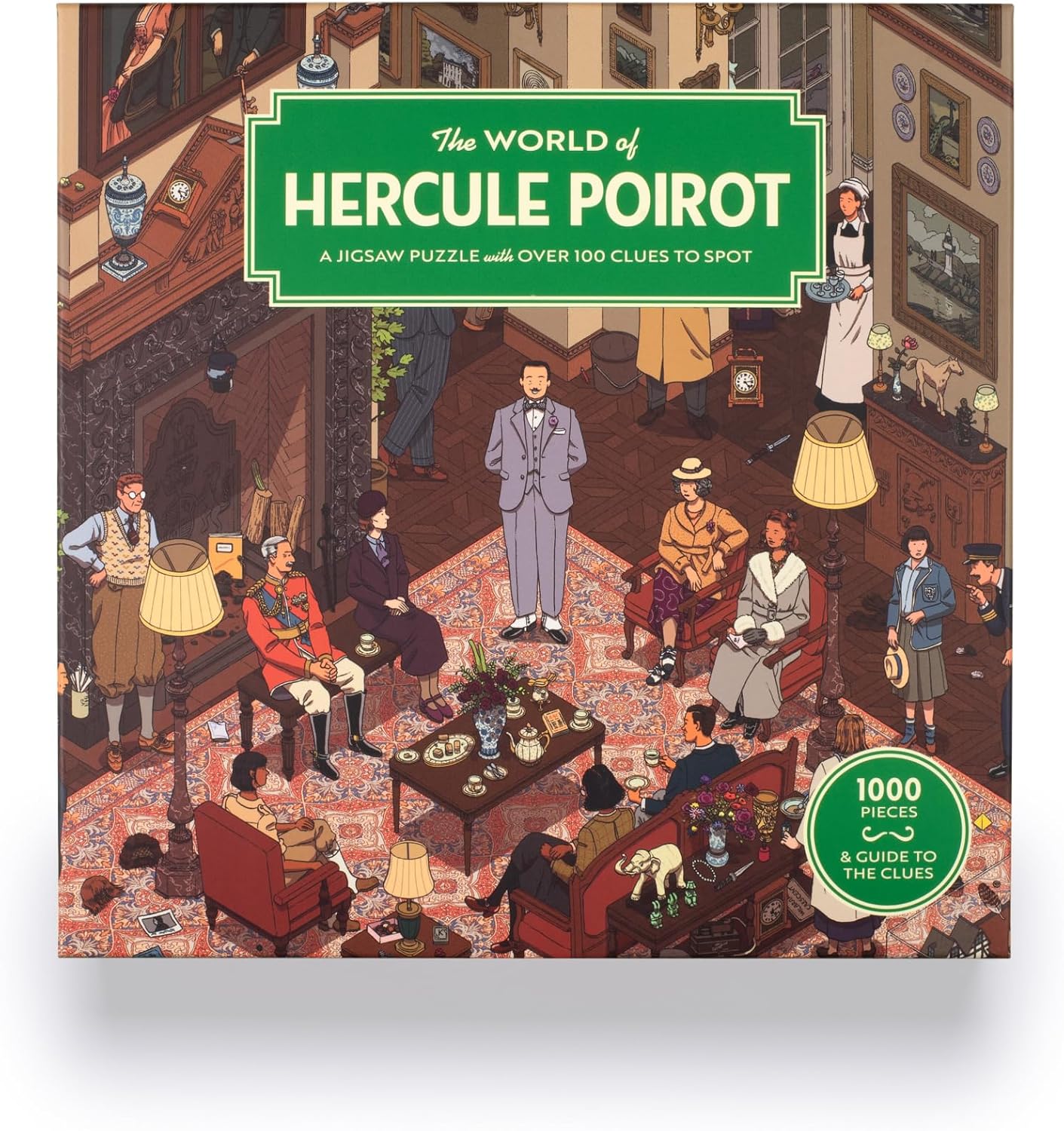 The World of Hercule Poirot: A 1000-Piece Jigsaw Puzzle 5