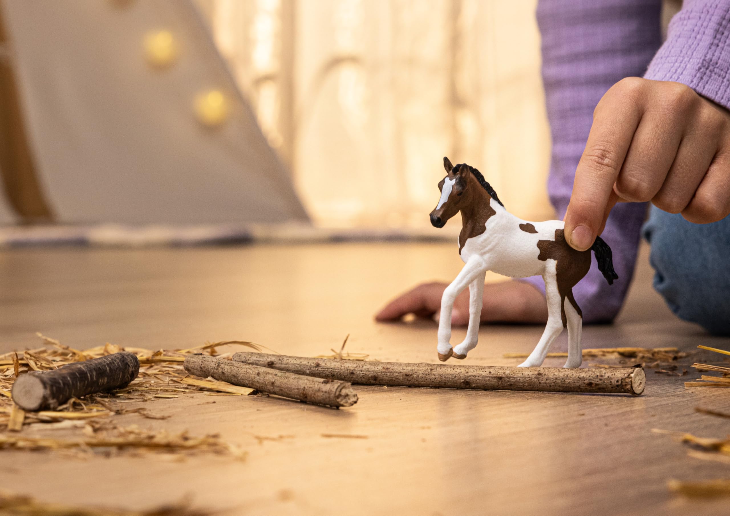 Schleich 14899 Paint Horse Foal - HORSE CLUB | 8 cm | Ages 3+