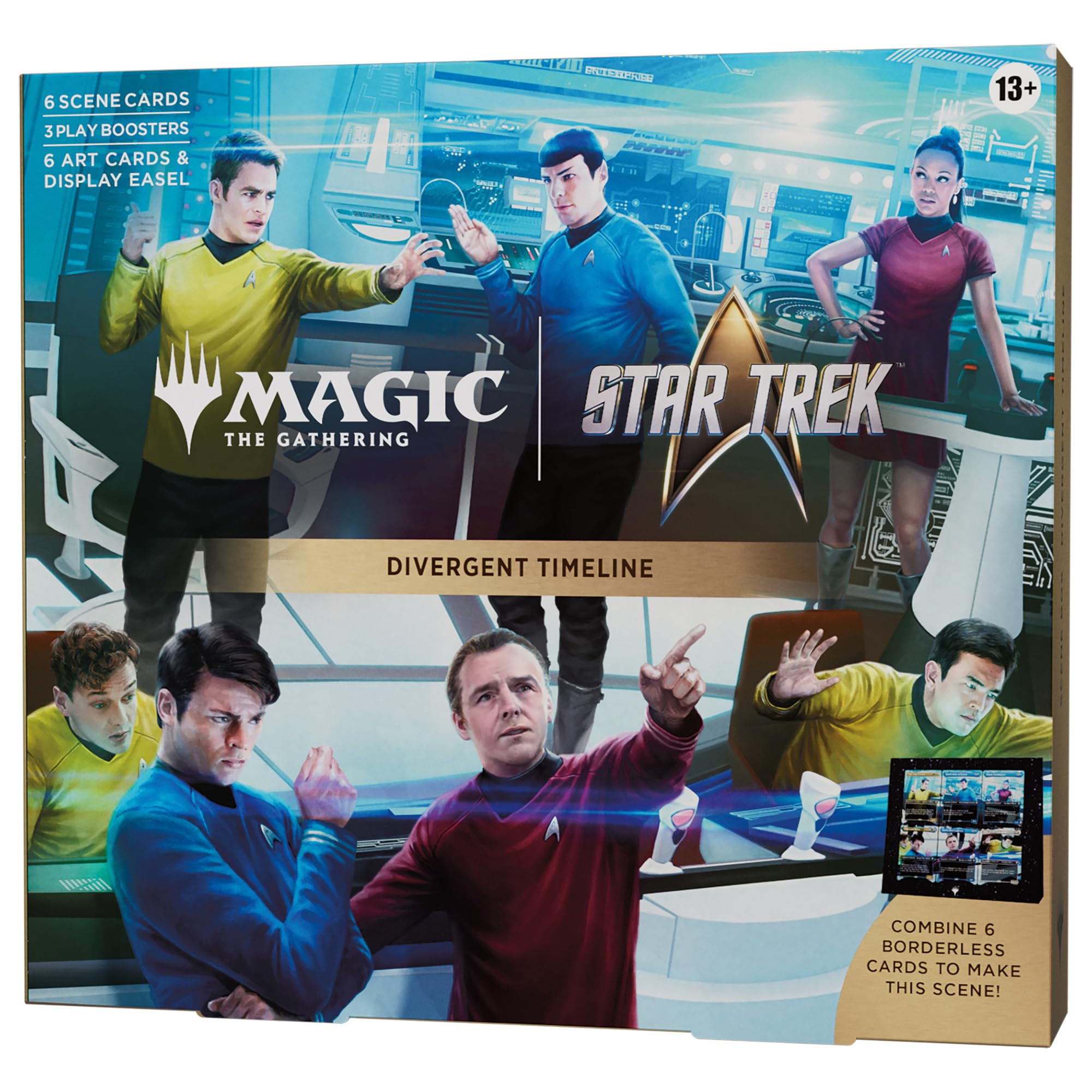 Magic: The Gathering Star Trek Scene Box - Divergent Timeline | Collectible Card Game Deck & Set