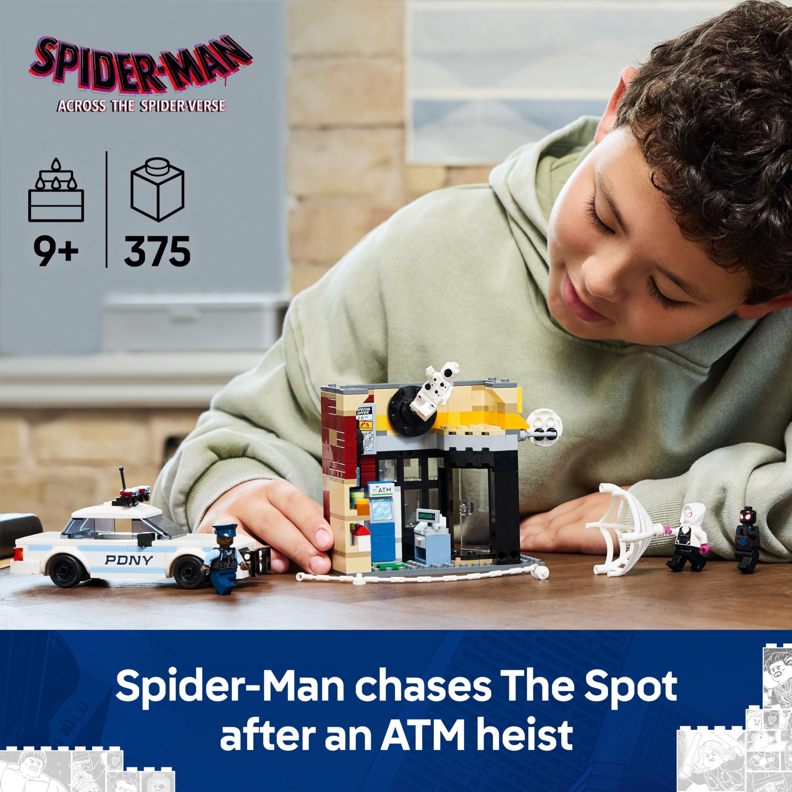 LEGO Marvel Spider-Verse: Miles Morales vs. The Spot Building Set 76311 | Ages 9+ 2