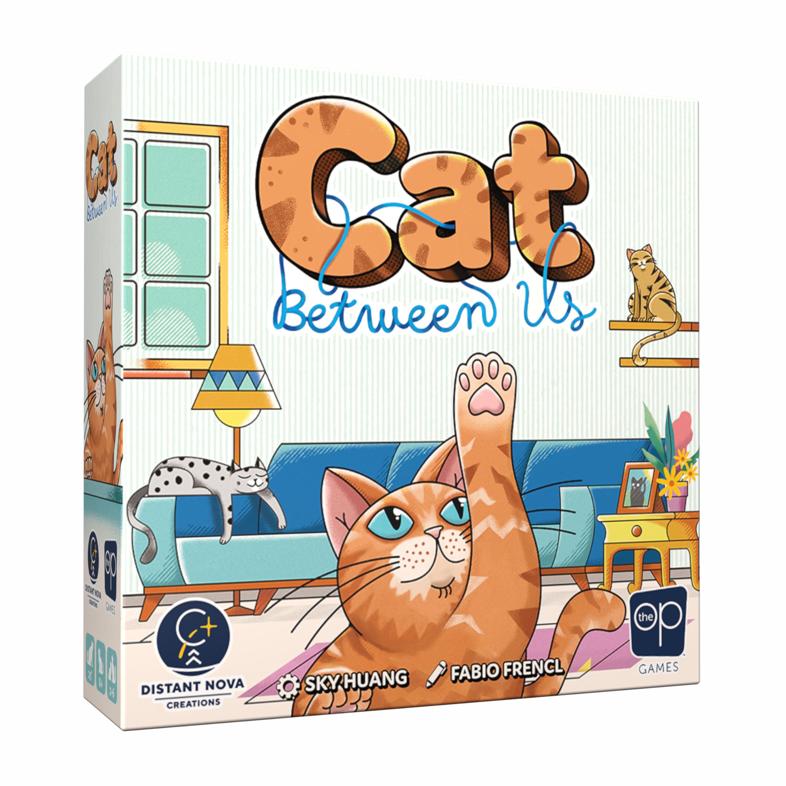 USAopoly Cat Between Us Dedicated Deck Card Game | Ages 8+ | 2-6 Players | 30 Minutes Playtime 1