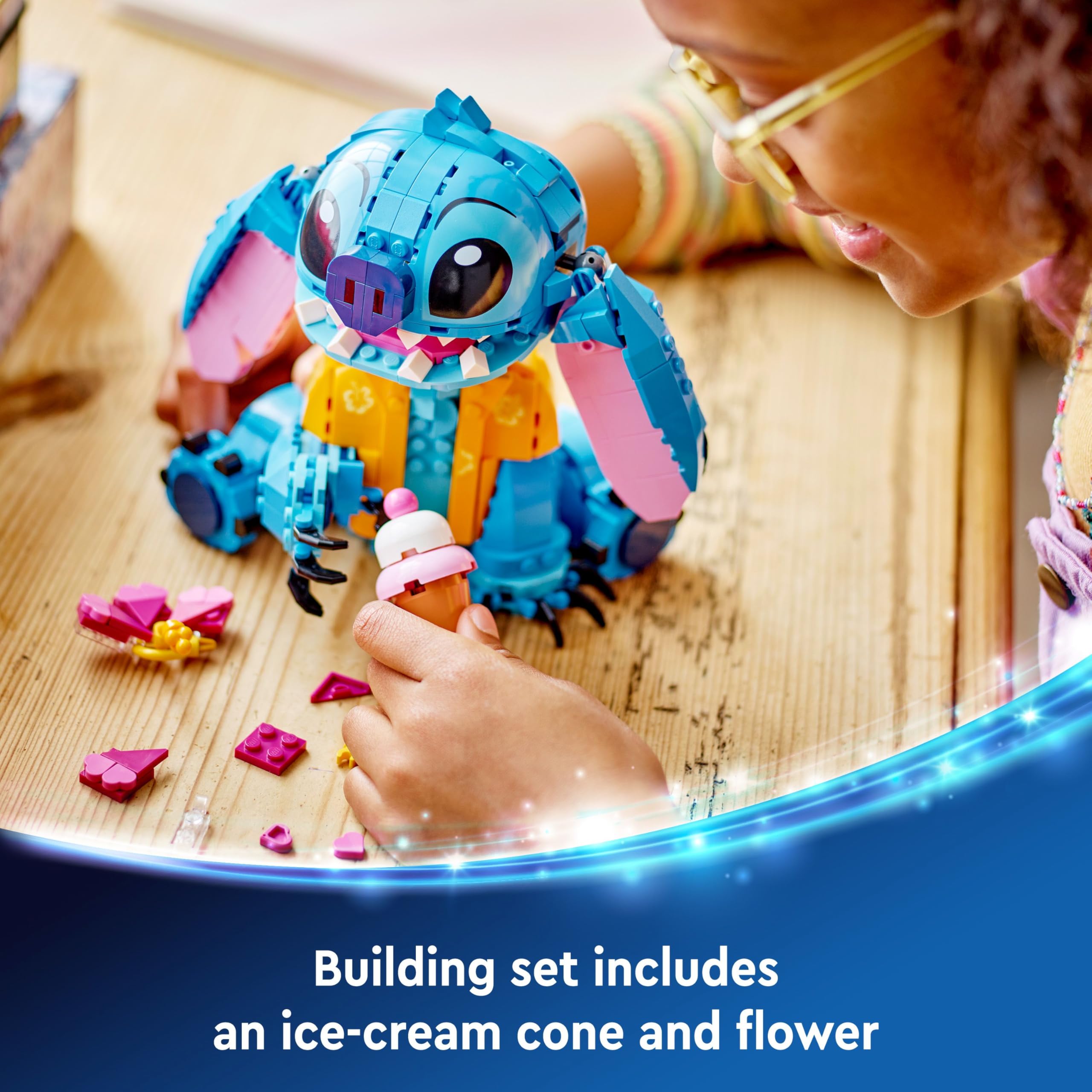 LEGO Disney 43249 Stitch Building Set - Movable Ears & Head | Ages 9+ 5