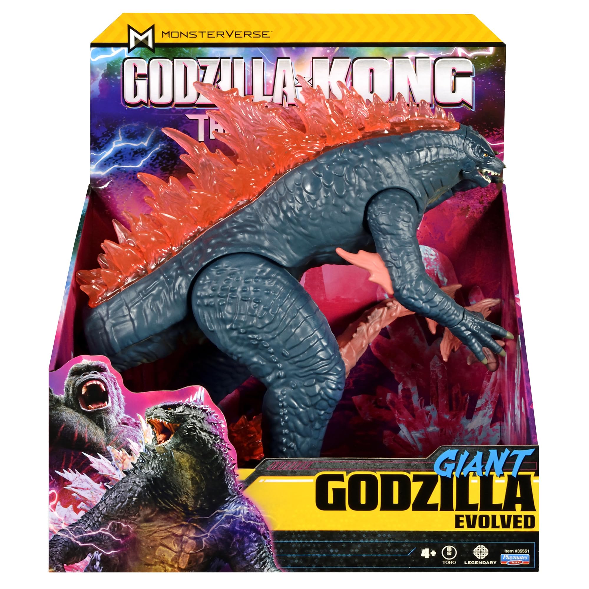 MonsterVerse Godzilla x Kong: The New Empire 11-Inch Giant Godzilla Action Figure | Limited Edition | Ages 4+ 5