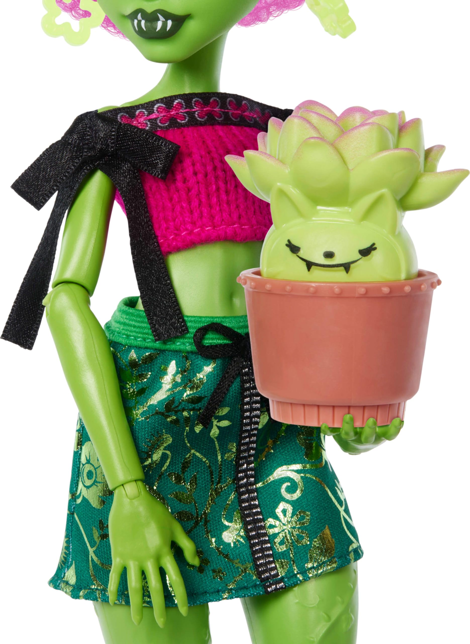 Monster High Venus McFlytrap Doll and Accessories Set | 11.4173 inches | 13 Accessories | Ages 4+