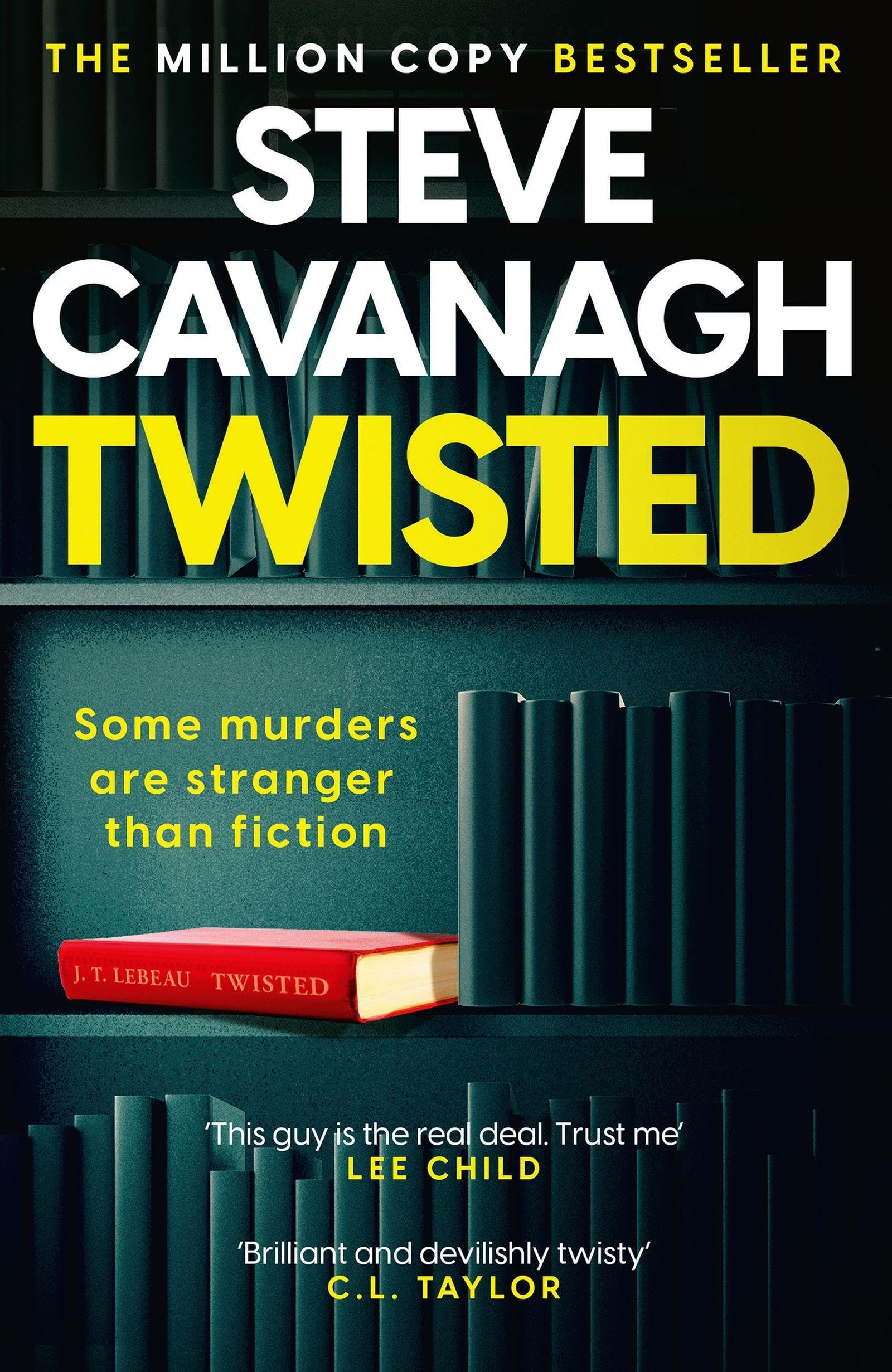 Headline Home Twisted by Steve Cavanagh | Crime, Thriller & Mystery Paperback