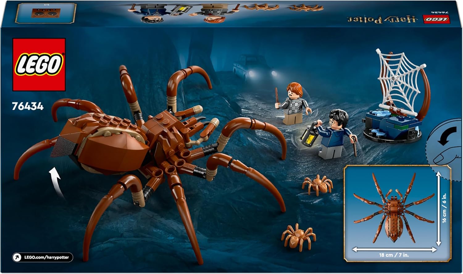LEGO Harry Potter Aragog in the Forbidden Forest 76434 - Building Playset for Kids 7+ 6
