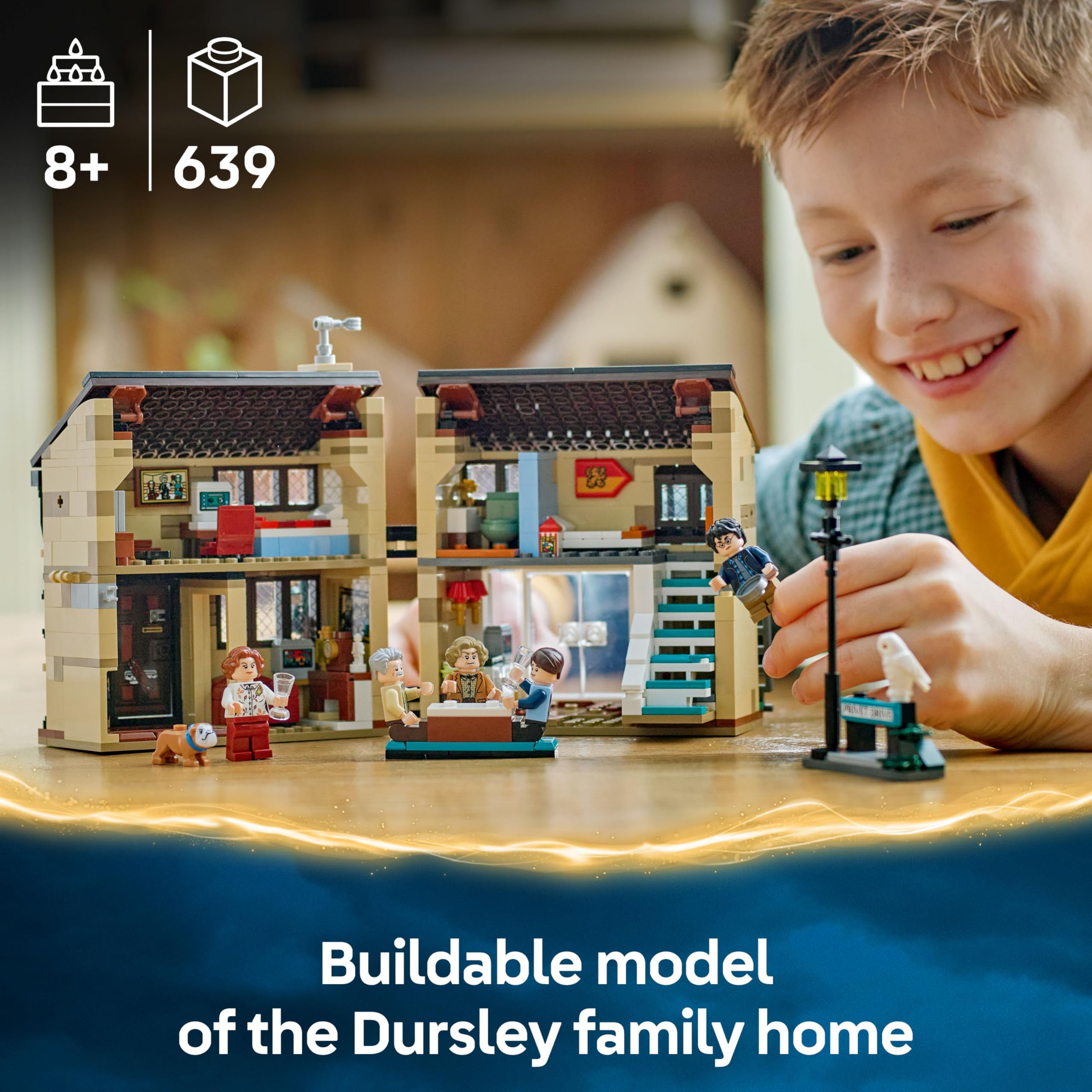 LEGO Harry Potter Privet Drive: Aunt Marge's Visit Building Set | Model 76451 | Ages 8+ 2