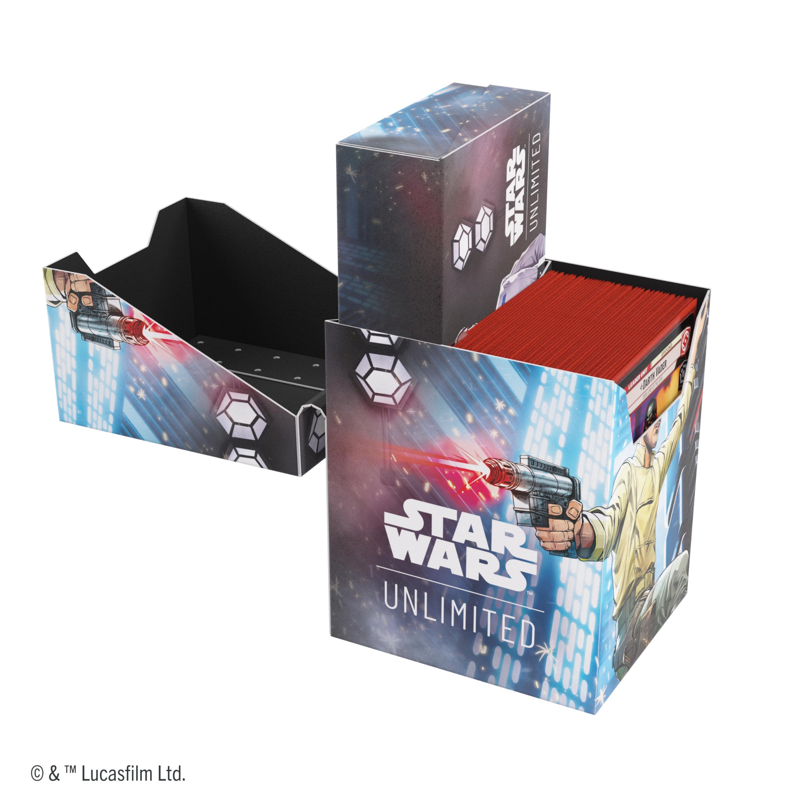 Gamegenic Star Wars: Unlimited Soft Crate - Cassian Andor/Dedra Meero | Holds Double-Sleeved Deck 5