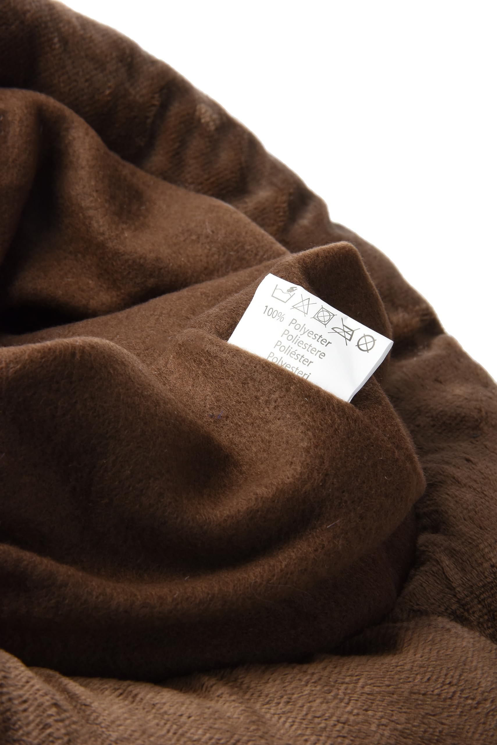 Boland Shithead Plush Face Hat Brown One Size 4