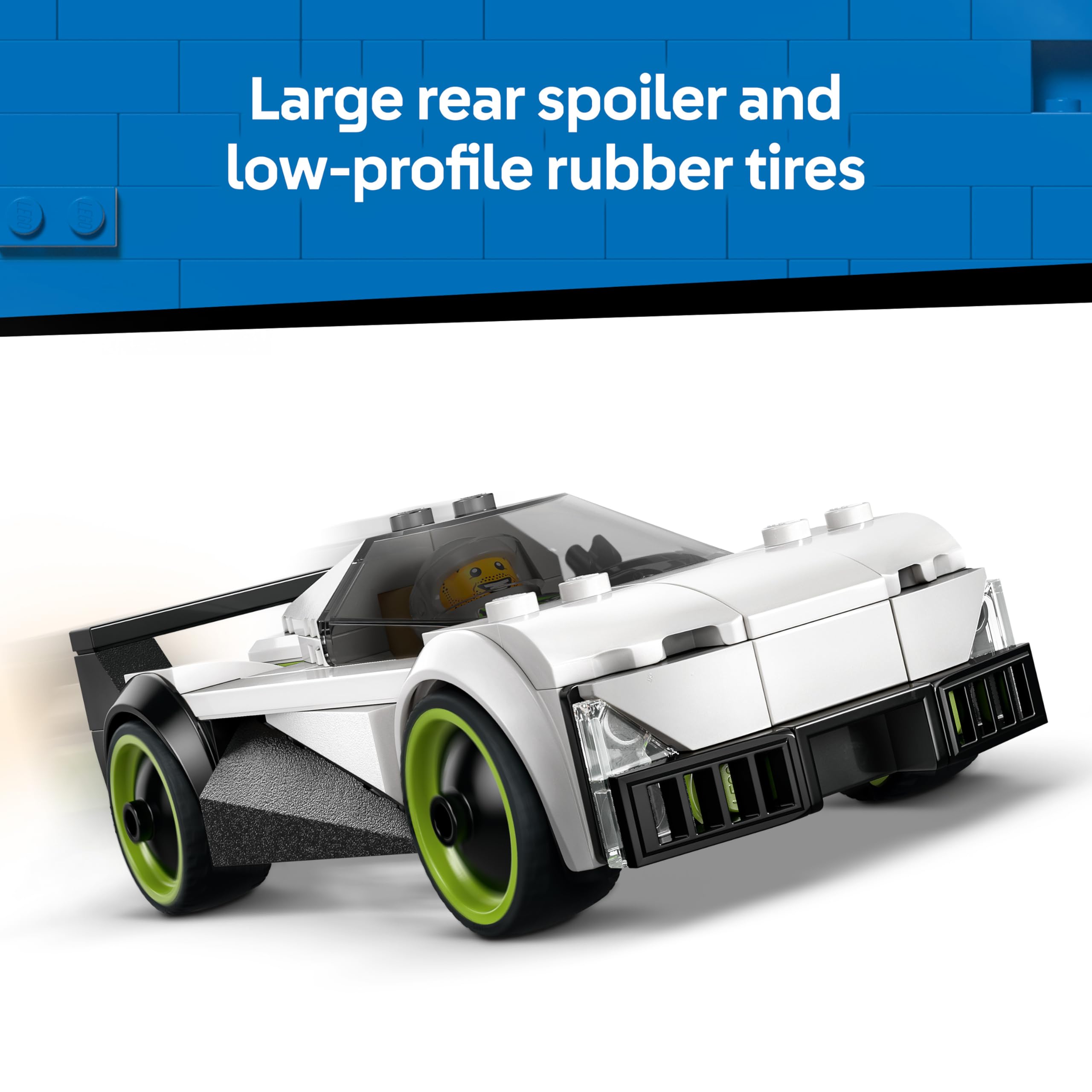 LEGO City Jet vs. Car 60489 Building Set with Supercar, Jet Plane, Pilot & Driver Minifigures | Ages 6+ 5