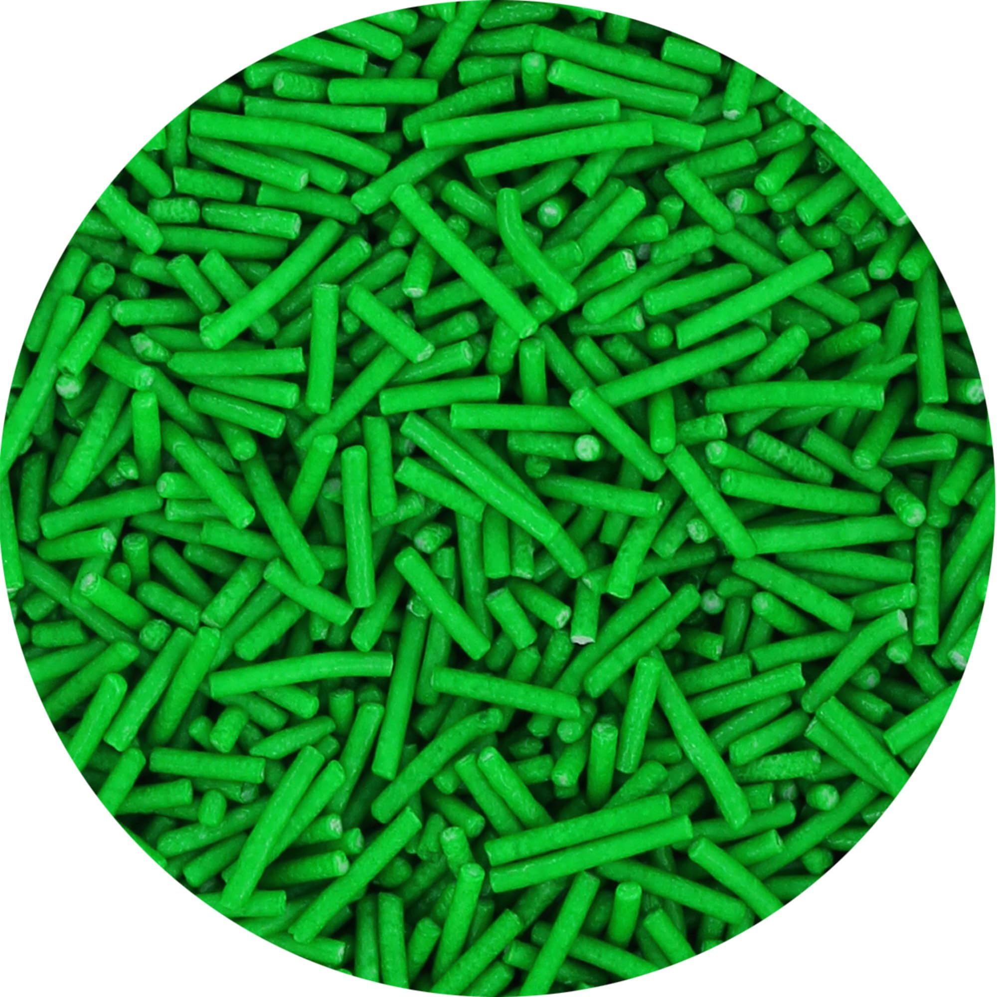 Culpitt Select Green Sugar Strands Sprinkles - 500g Resealable Pouch | Edible Cake Decoration 4