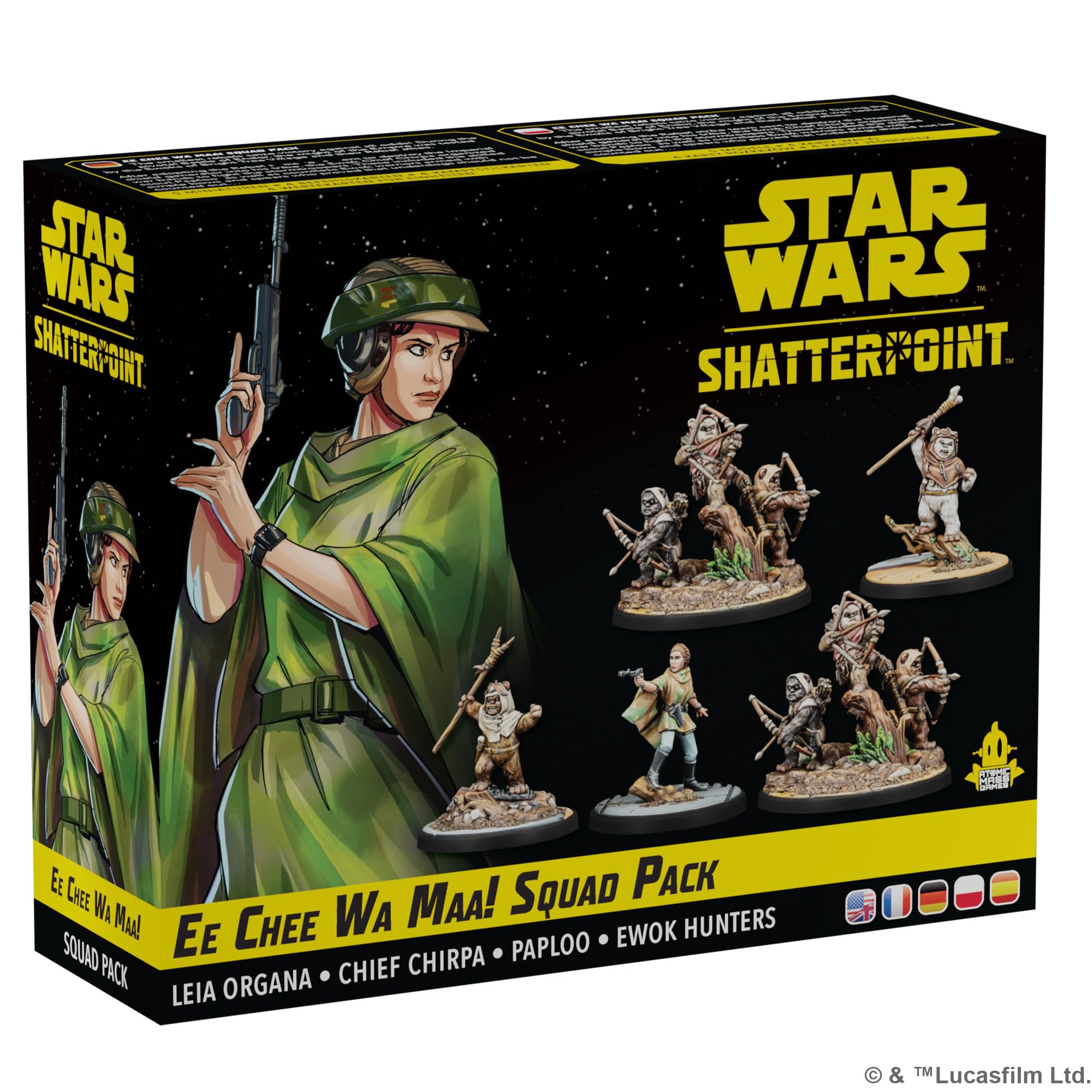 Atomic Mass Games Star Wars: Shatterpoint Ee Chee Wa Maa! Squad Pack 1