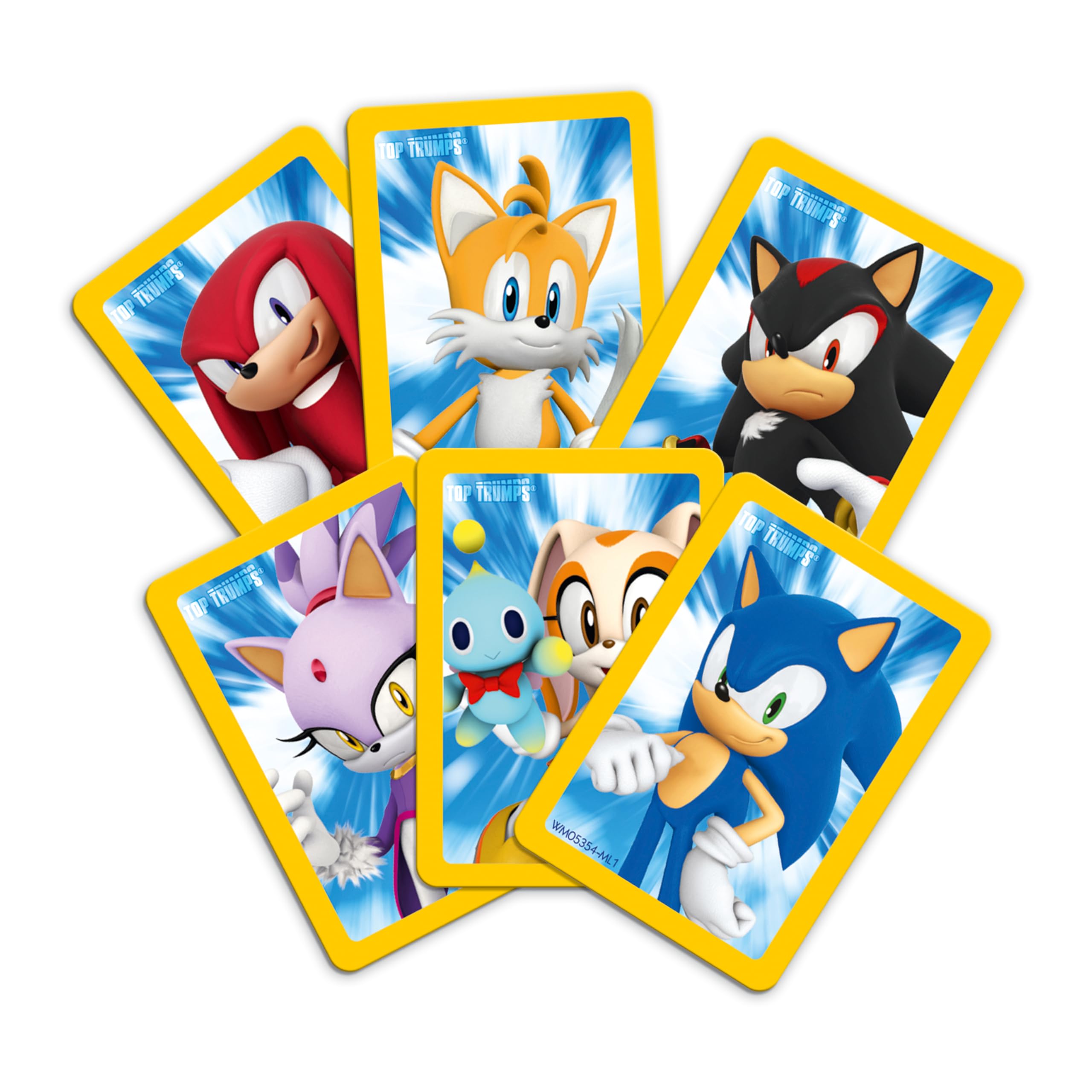 Top Trumps Match Sonic the Hedgehog Board Game | Portable Plastic Case | Ages 4+ 5