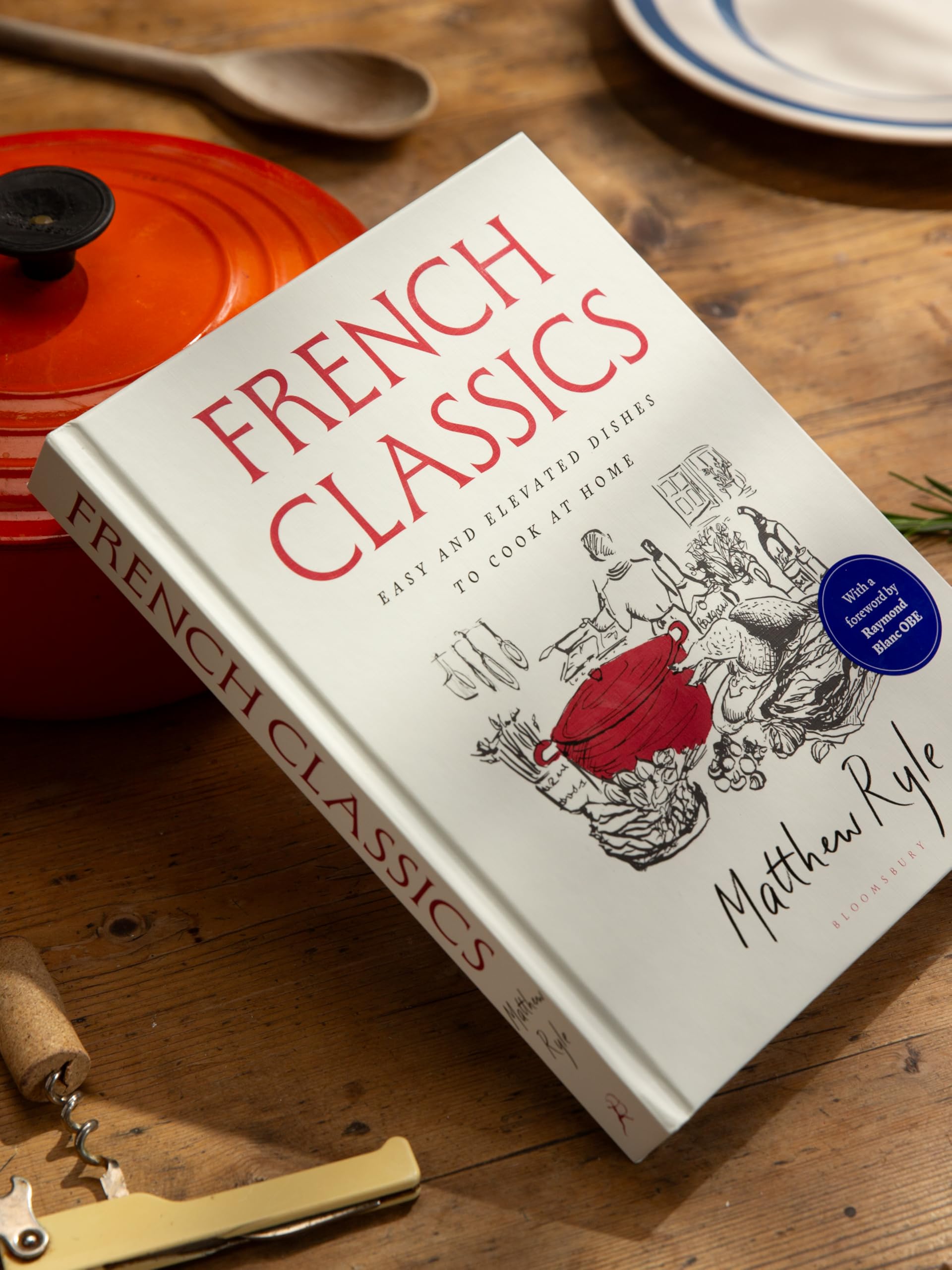 Bloomsbury French Classics by Matthew Ryle | Hardcover Cookbook for Entertaining 5