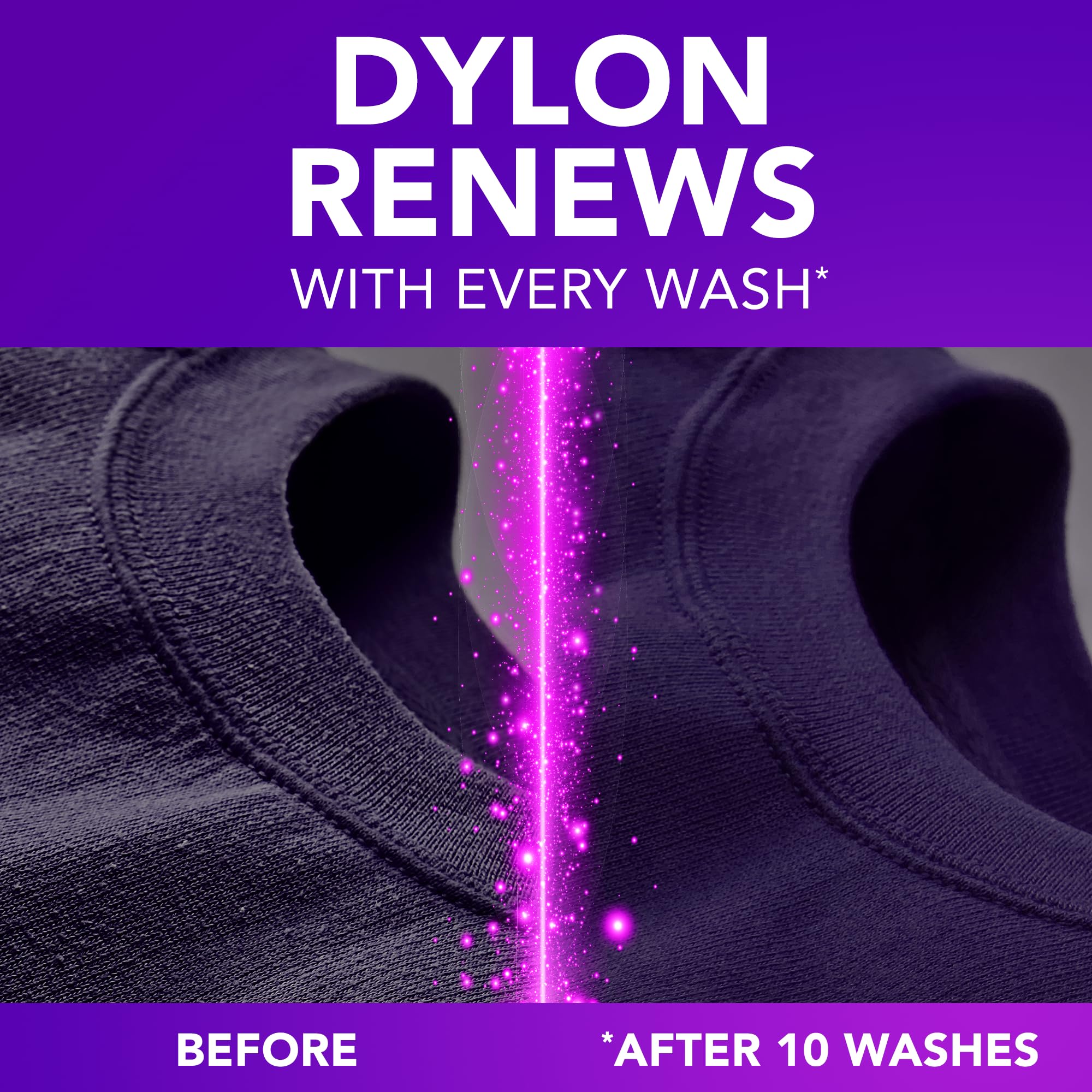 Dylon Black & Dark Detergent - Liquid Laundry Detergent for Black & Dark Clothes (30 Wash Loads) 7