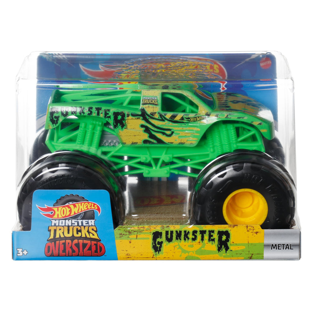 Hot Wheels Monster Truck Vehicle - 1:24 Scale Die-Cast Truck for Kids 3+