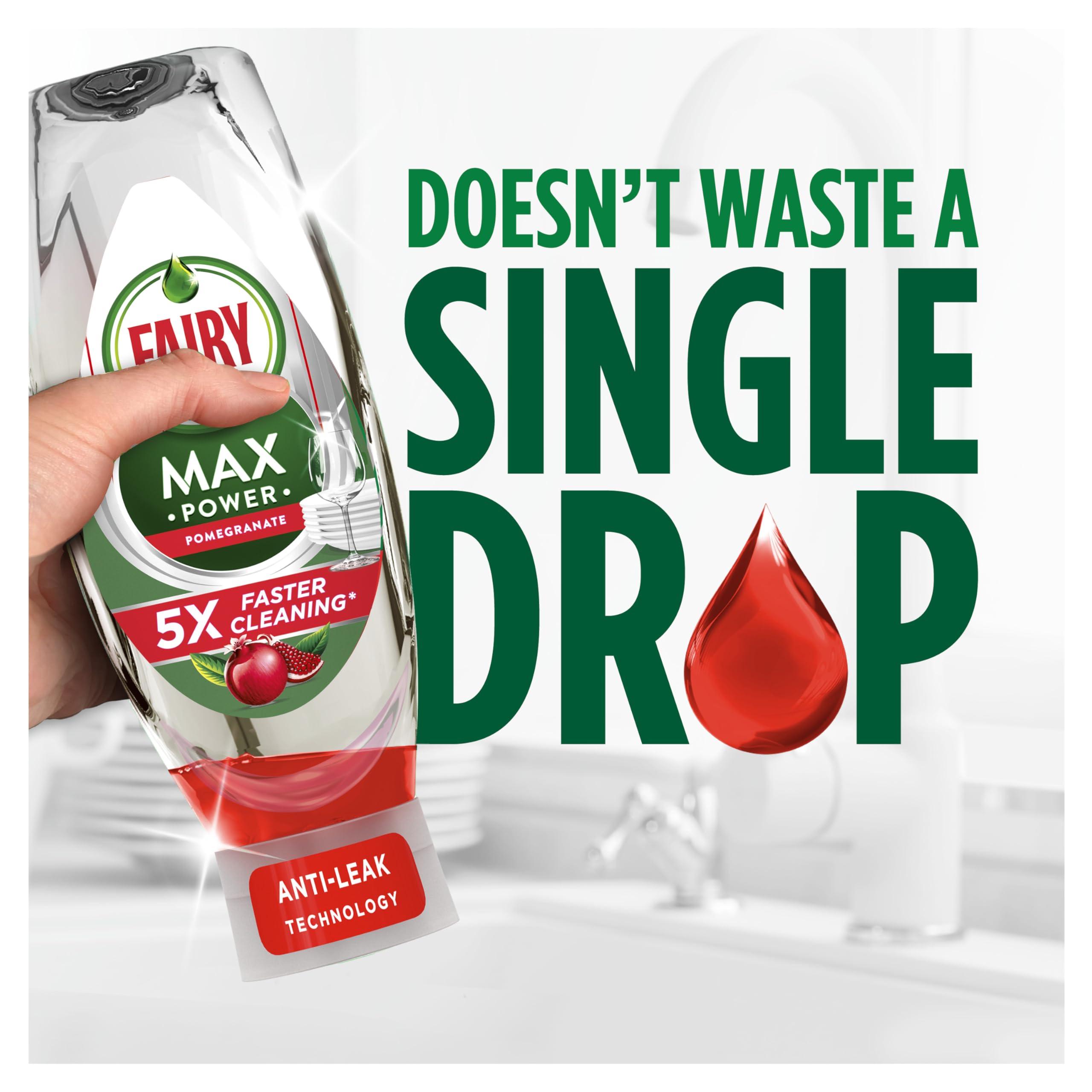 Fairy Max Power Mrs Hinch's Midsummer Memories Washing-Up Liquid | 730 ml | Concentrated 5