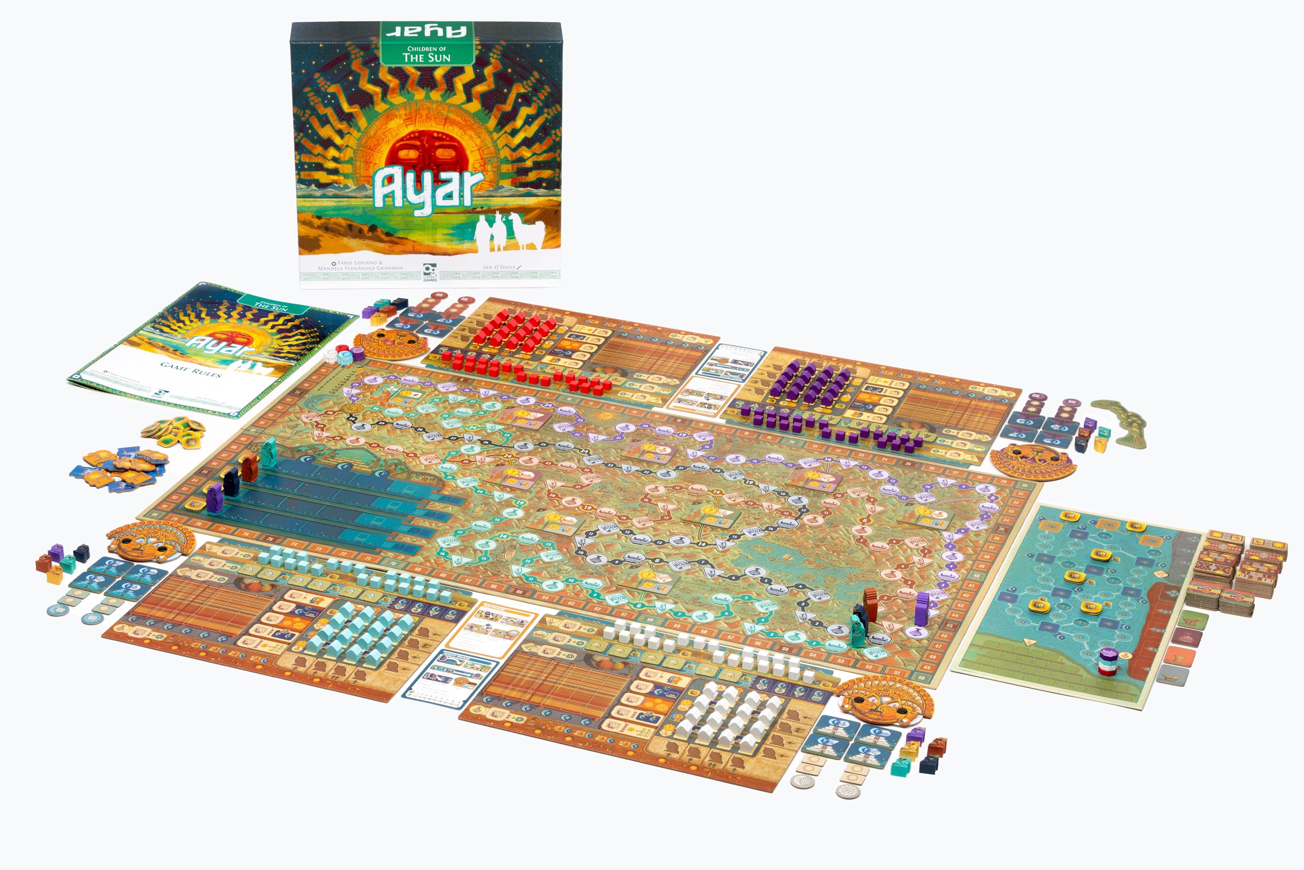 Osprey Games Ayar: Children of the Sun Board Game | Eurogame | 2-4 Players 2